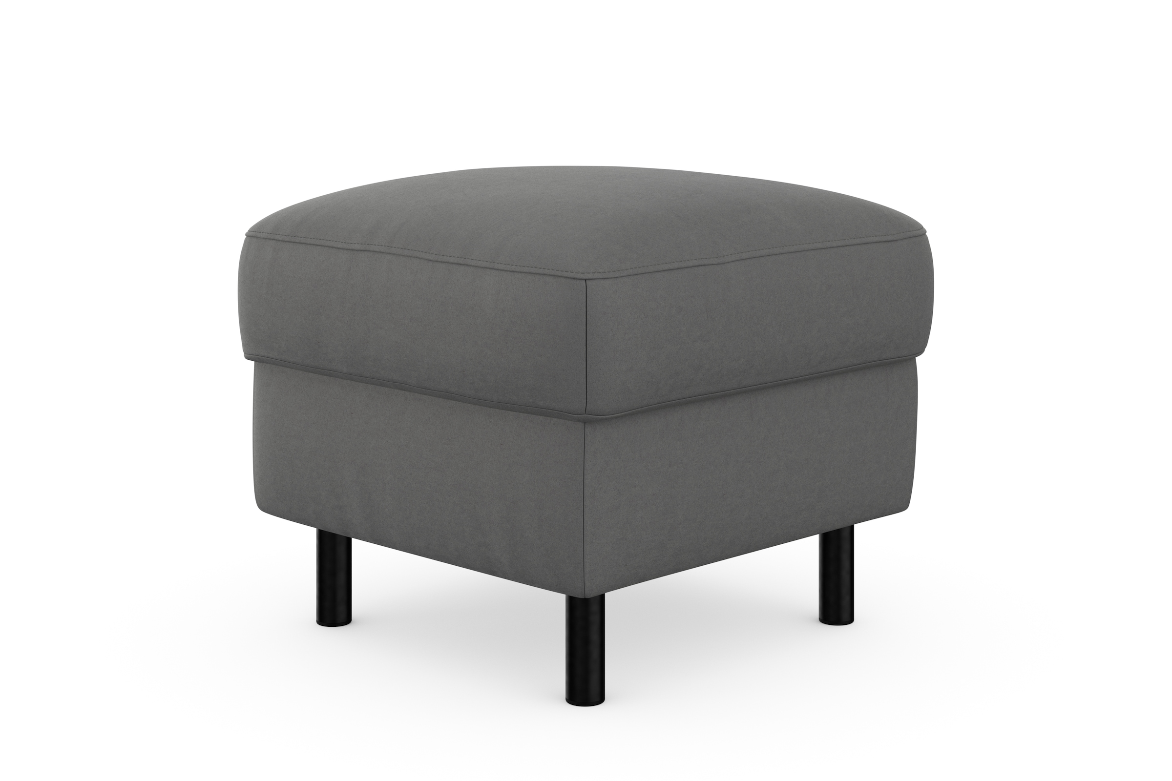 sit&more Stauraumhocker »Sinatra«, Sitzfläche ist abnehmbar, mattschwarze Metallfüße