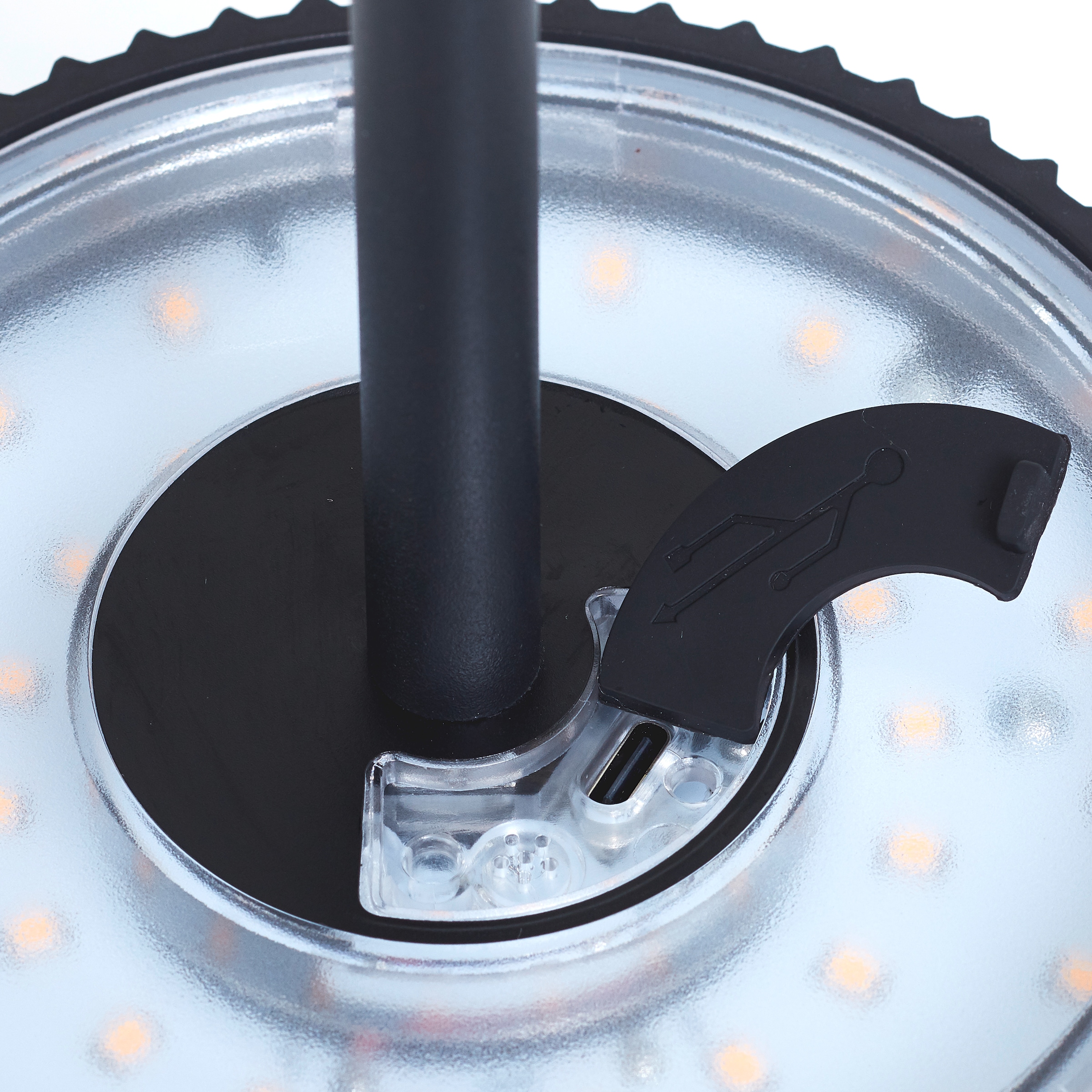 my home LED Außen-Stehlampe »Härhult« 1 Stk. Warmweiß LED Akku-Leuchte, 125 cm, 340 lm, 3000 K, Touchdimmer, schwarz matt