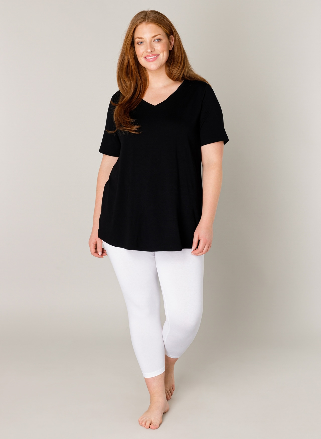Base Level Curvy Caprileggings »Audrey«