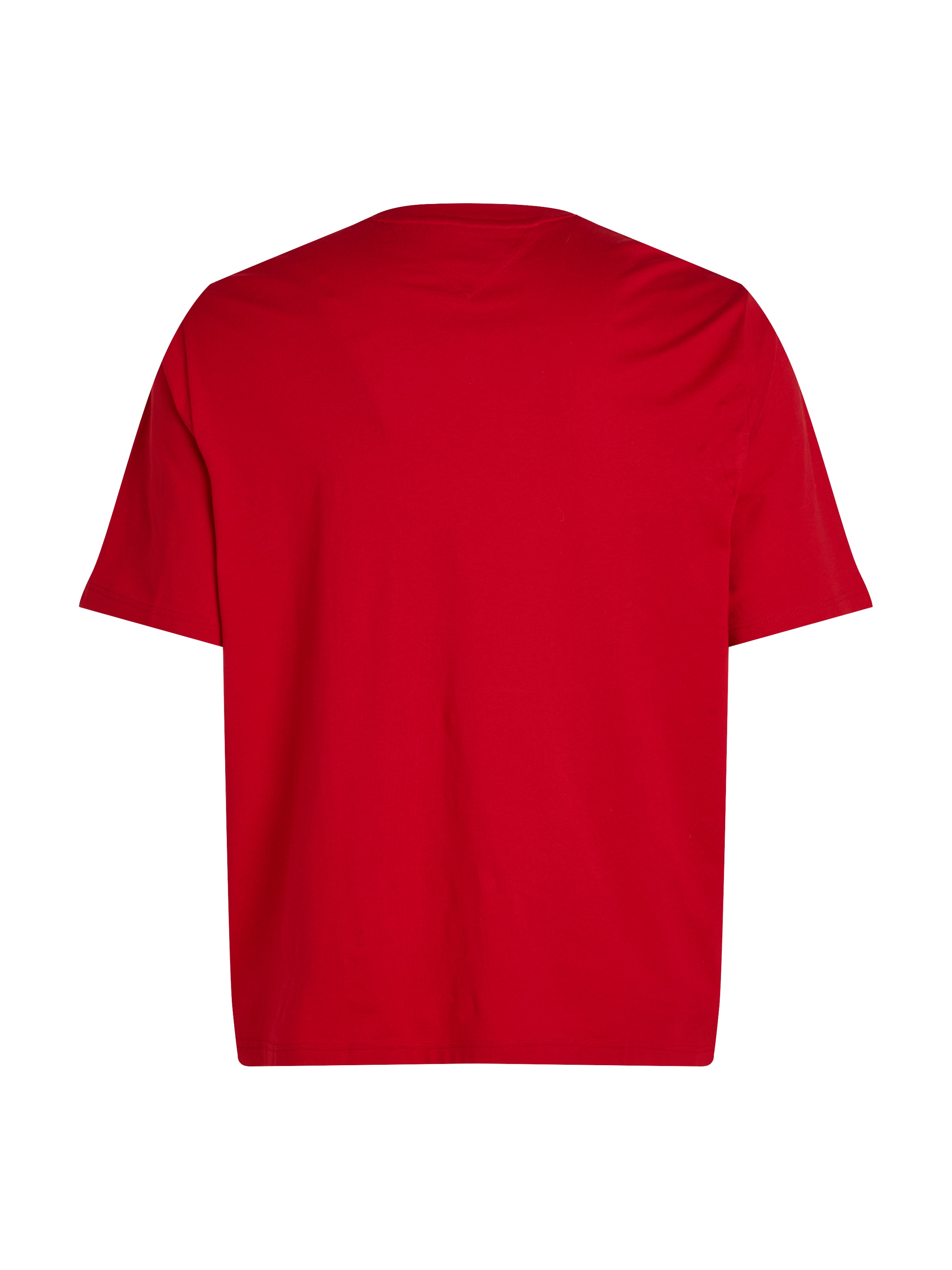 Tommy Hilfiger Big & Tall Rundhalsshirt »BT-HILFIGER CHEST INSERT TEE-B«, in Großen Größen, Logostickerei