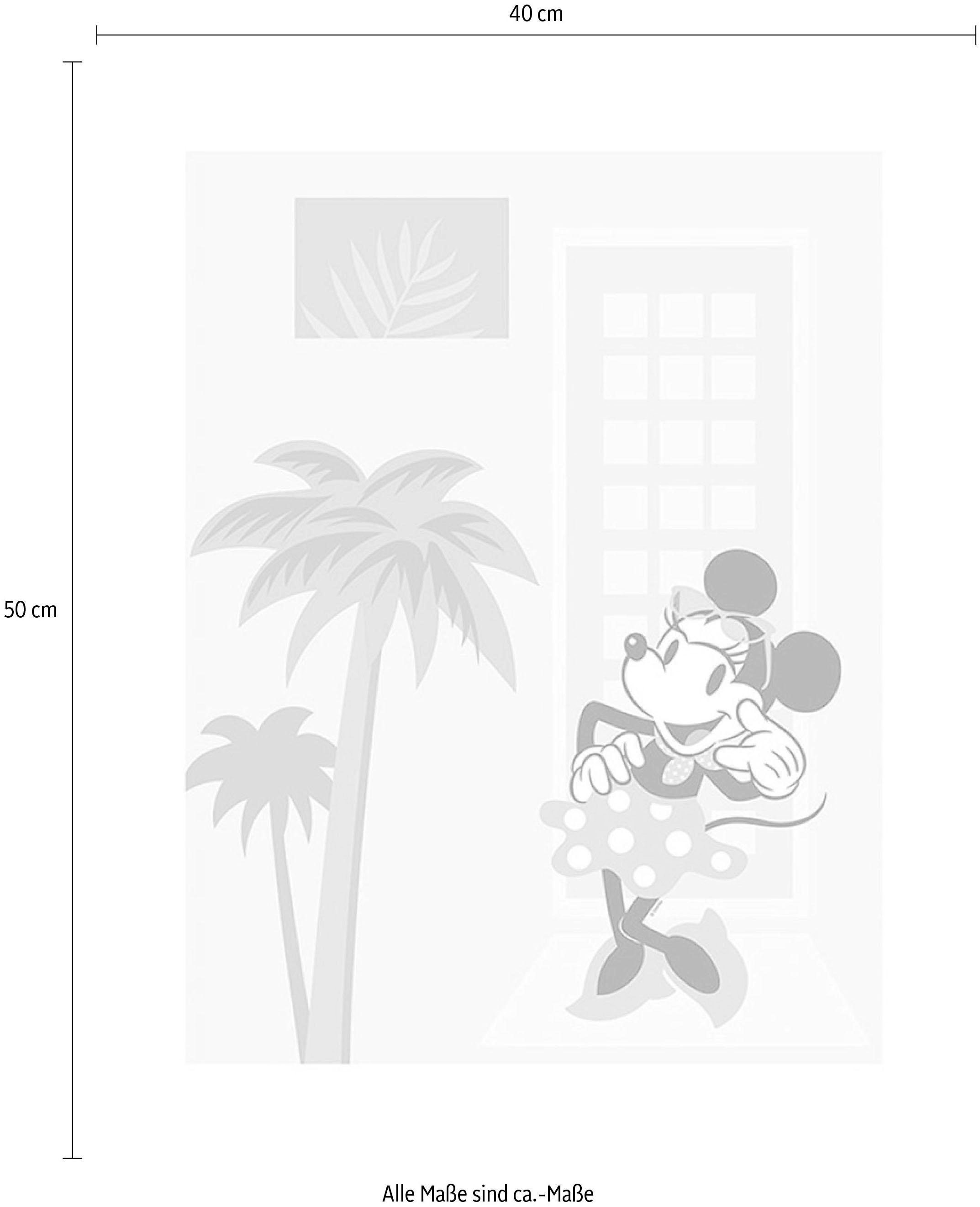 3 Wohnzimmer Garantie | Mouse (1 »Minnie Jahren kaufen Palms«, Poster XXL mit Kinderzimmer, Disney, Schlafzimmer, St.), online Komar