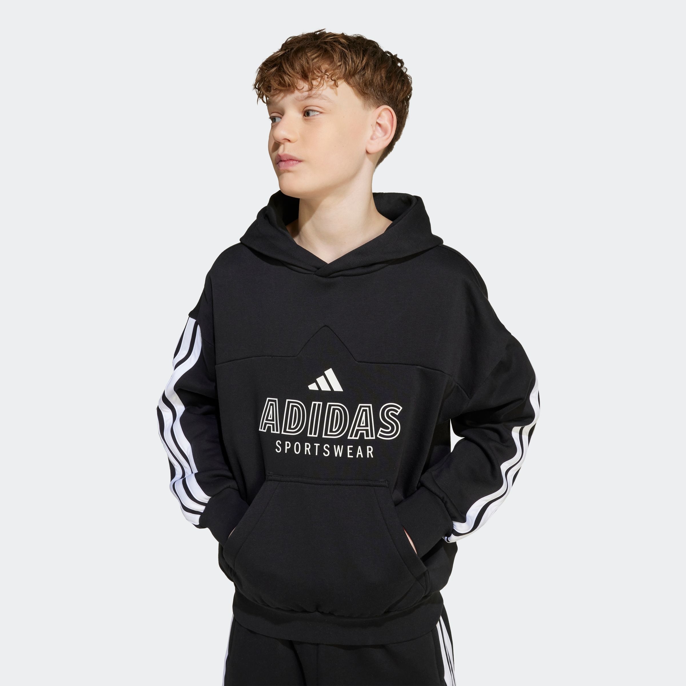 adidas Sportswear Kapuzensweatshirt »J HOT FL HOOD«