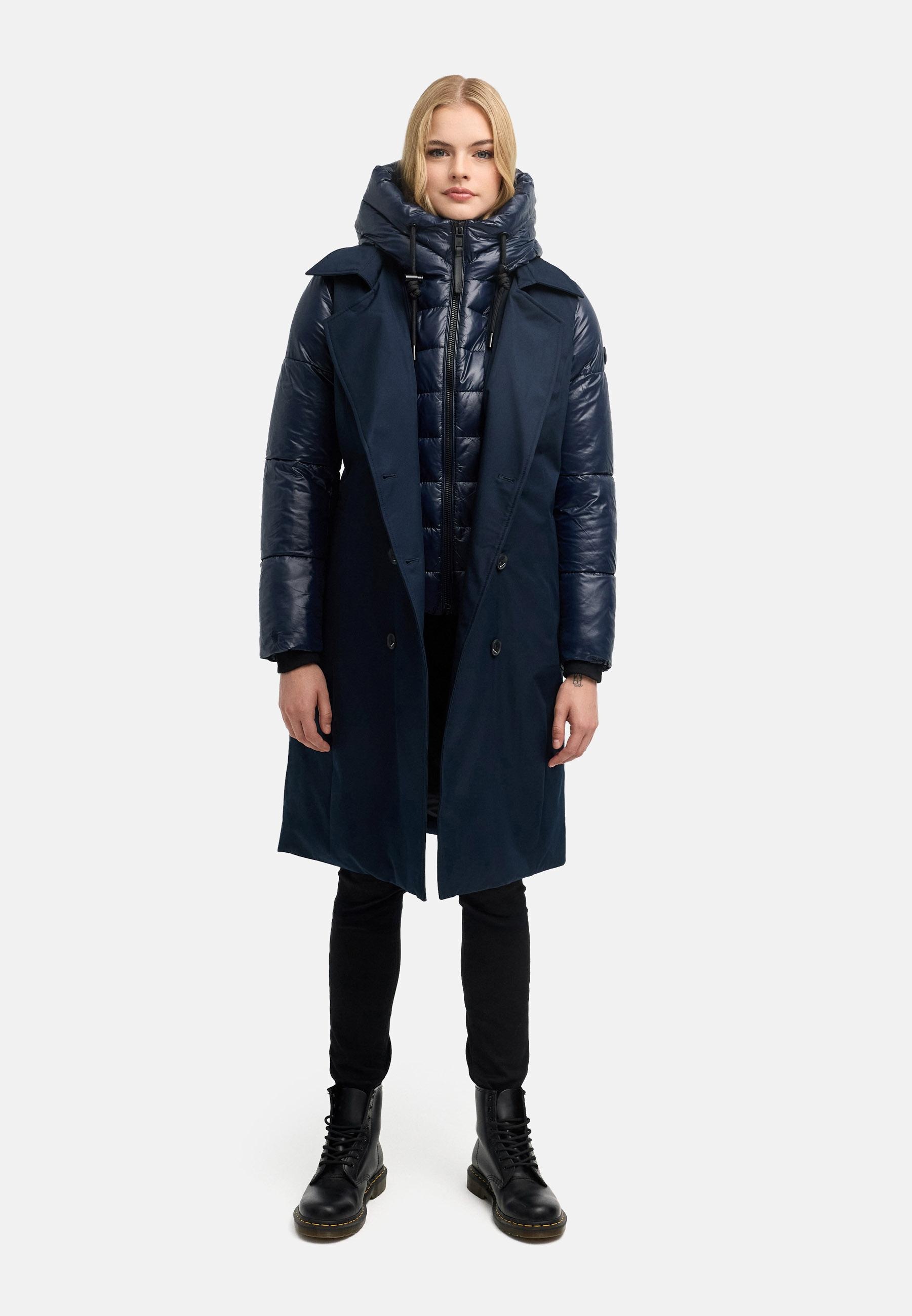 Navahoo Trenchcoat »Trenchcoat City-Glow 14«