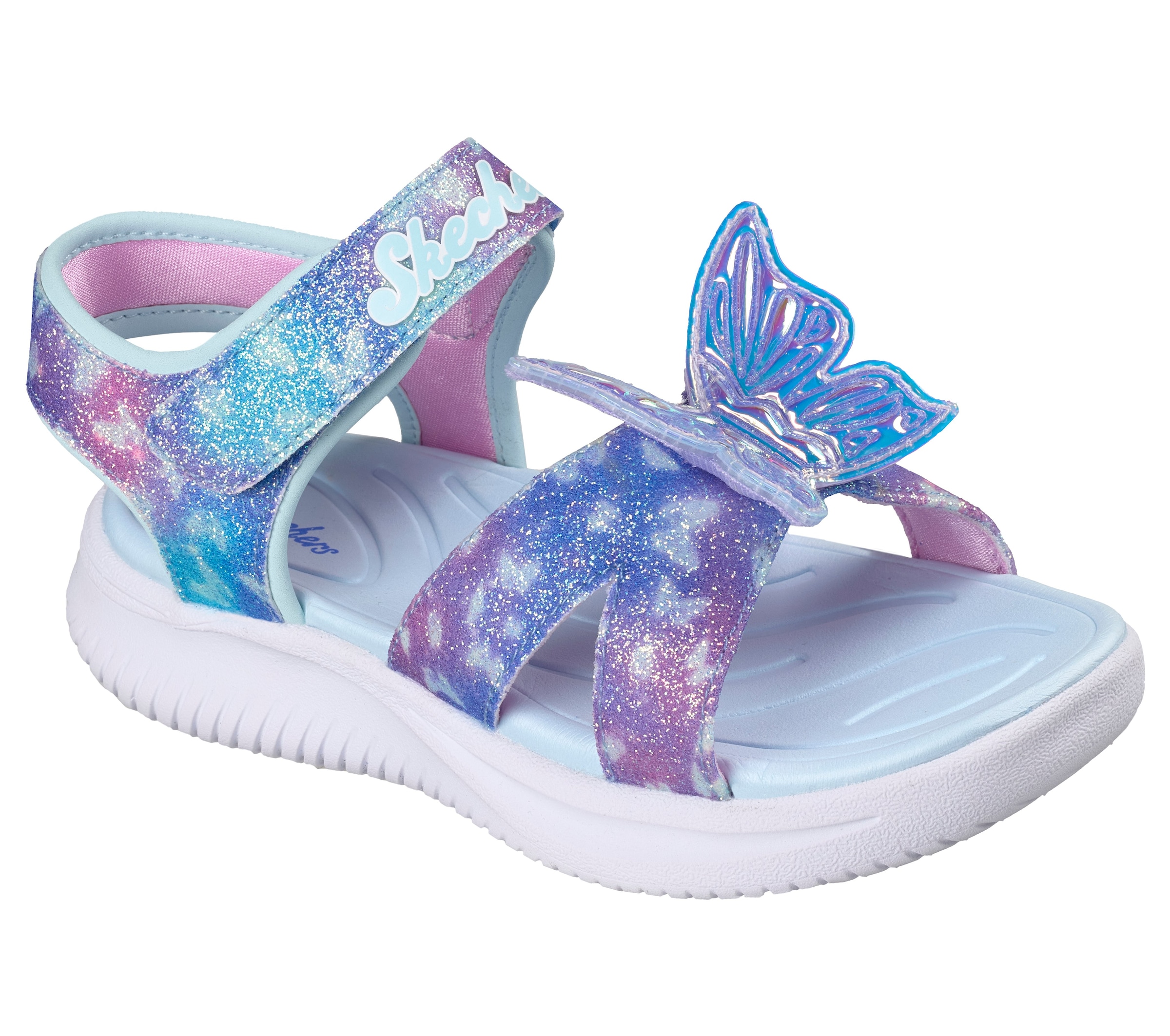 Skechers Sandale »JUMPSTERS SANDAL-BUTTERFLY BRITES«  Sommerschuh mit Schmetterling, Größenschablone zum Download