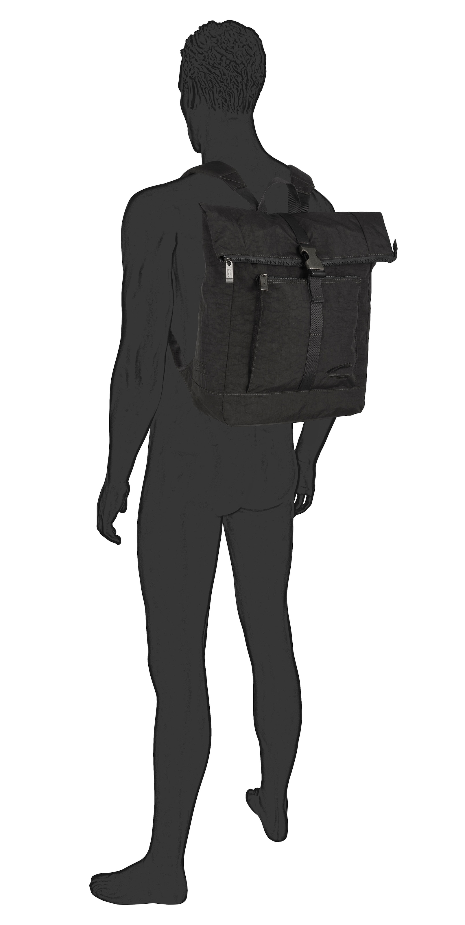 camel active Rucksack »Journey« aus leichtem robusten Nylon, funktional perfekt für alle Lebenslagen