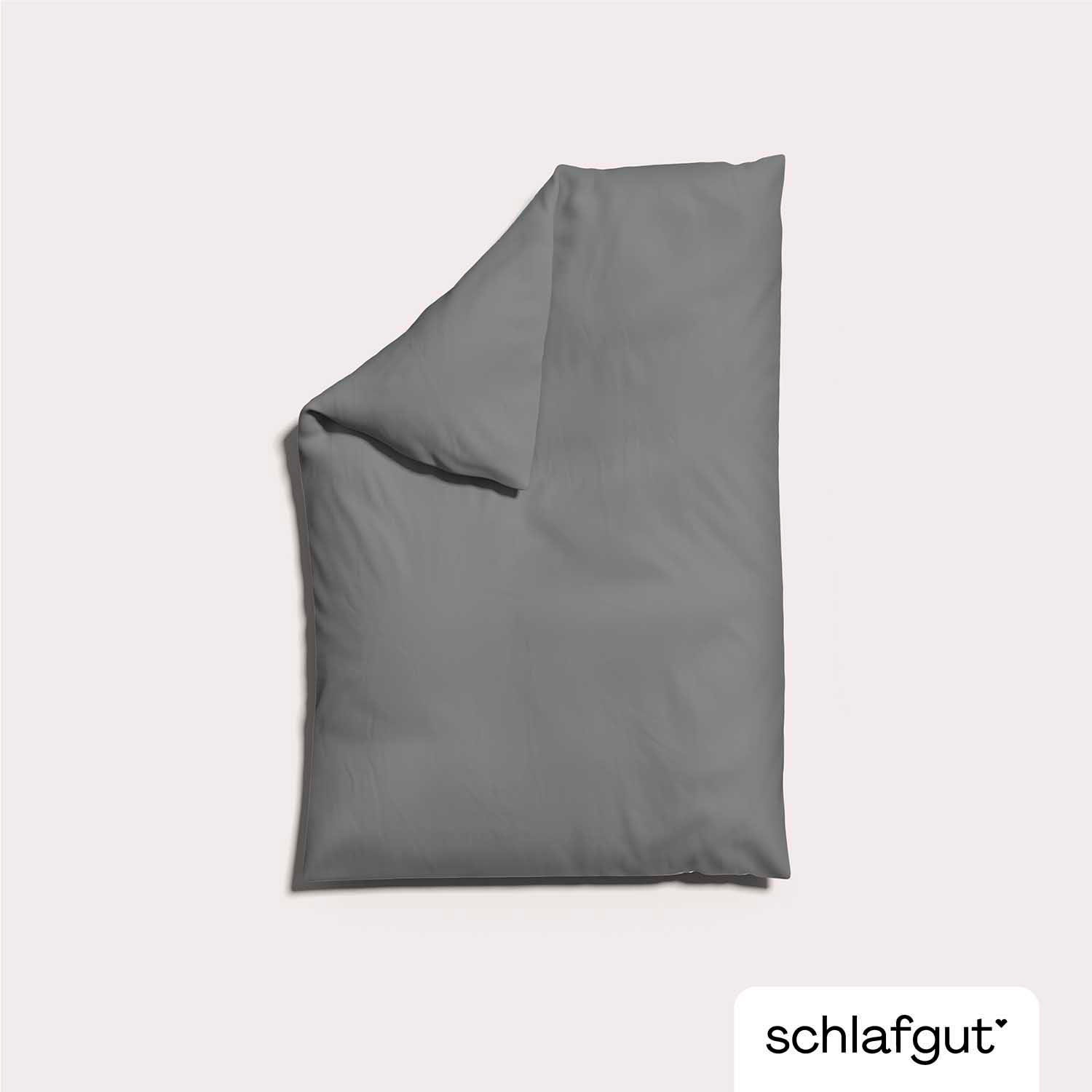 Schlafgut Bettbezug »Woven Satin«, (1 St.), besonders dicht gewebt, Mix & Match: passender Kissenbezug erhältlich