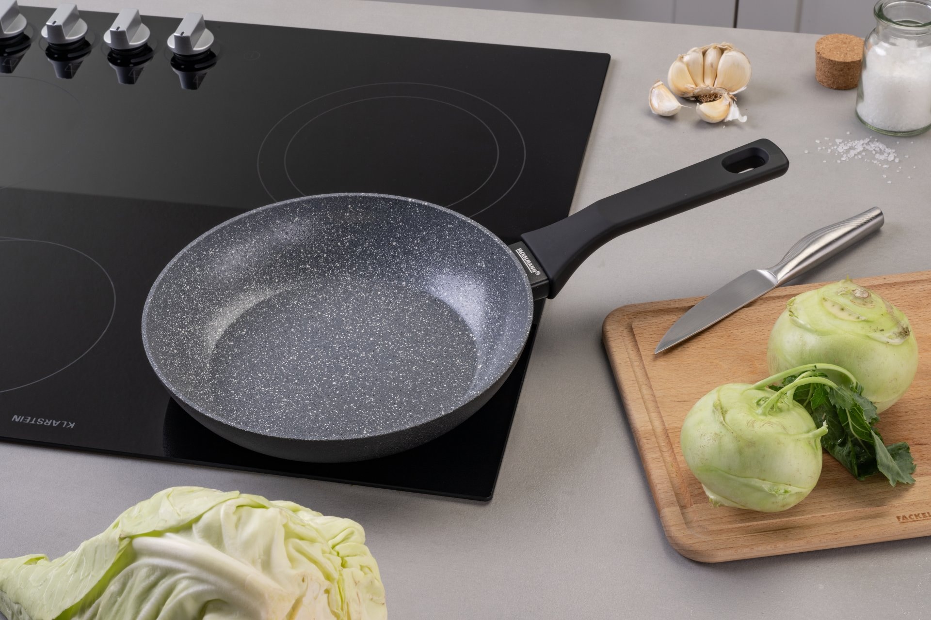 FACKELMANN Bratpfanne »Cosmo« Aluminium Set, 3 Stk. tlg. Bratpfannen-Set Cosmo Ø 20, 24, 28 cm – mit Ceramic-Beschichtung