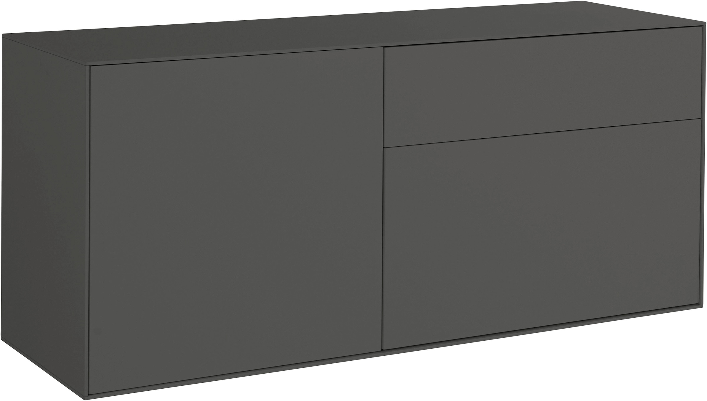 LeGer Home by Lena Gercke Lowboard »Essentials«, Breite: 127 cm, MDF lackiert, Push-to-open-Funktion