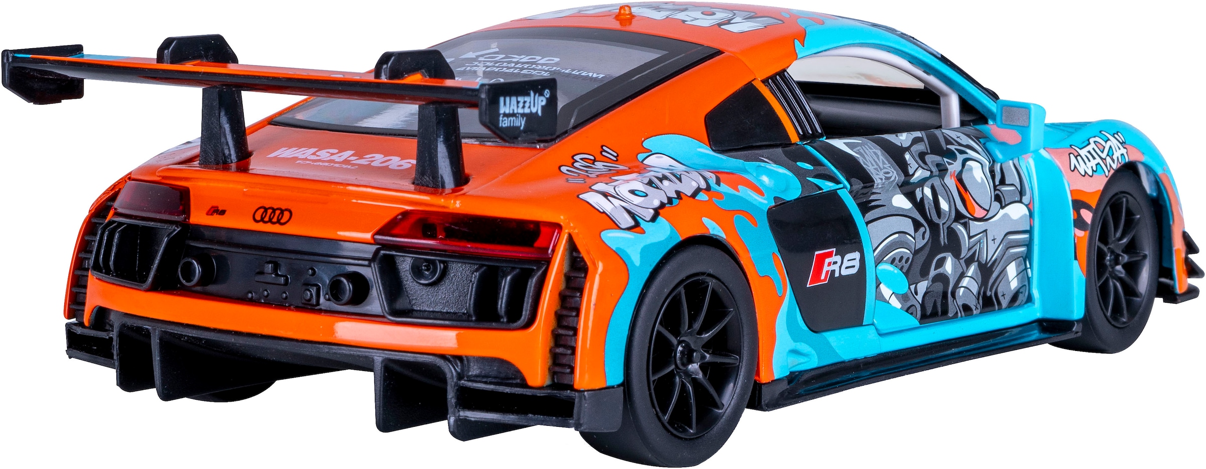 Jamara Spielzeug-Auto »Diecast, Audi R8 LMS blau inklusive Batterien« LED Licht; Maßstab 1:24