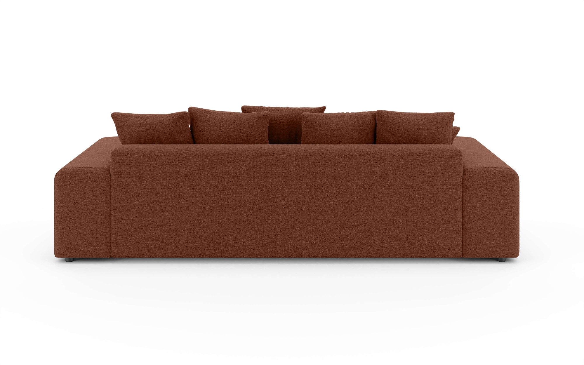 Home affaire Big-Sofa »LAKESIDE 3-Sitzer Schlafsofa mit Bettkasten, Breite 256,5 cm« Liegefläche 168,5x195 cm, hoher Sitzkomfort, Maße B/T/H: 256/122/82cm