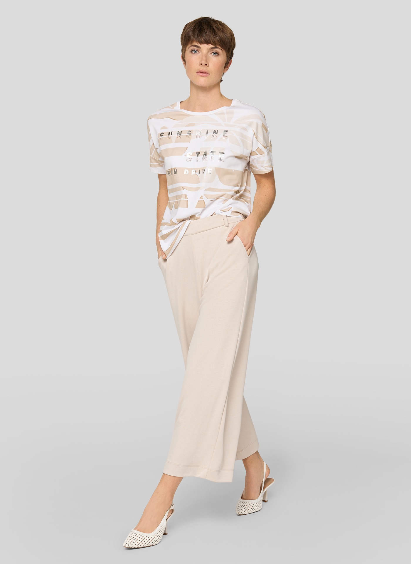 Rabe T-Shirt mit All-Over Print