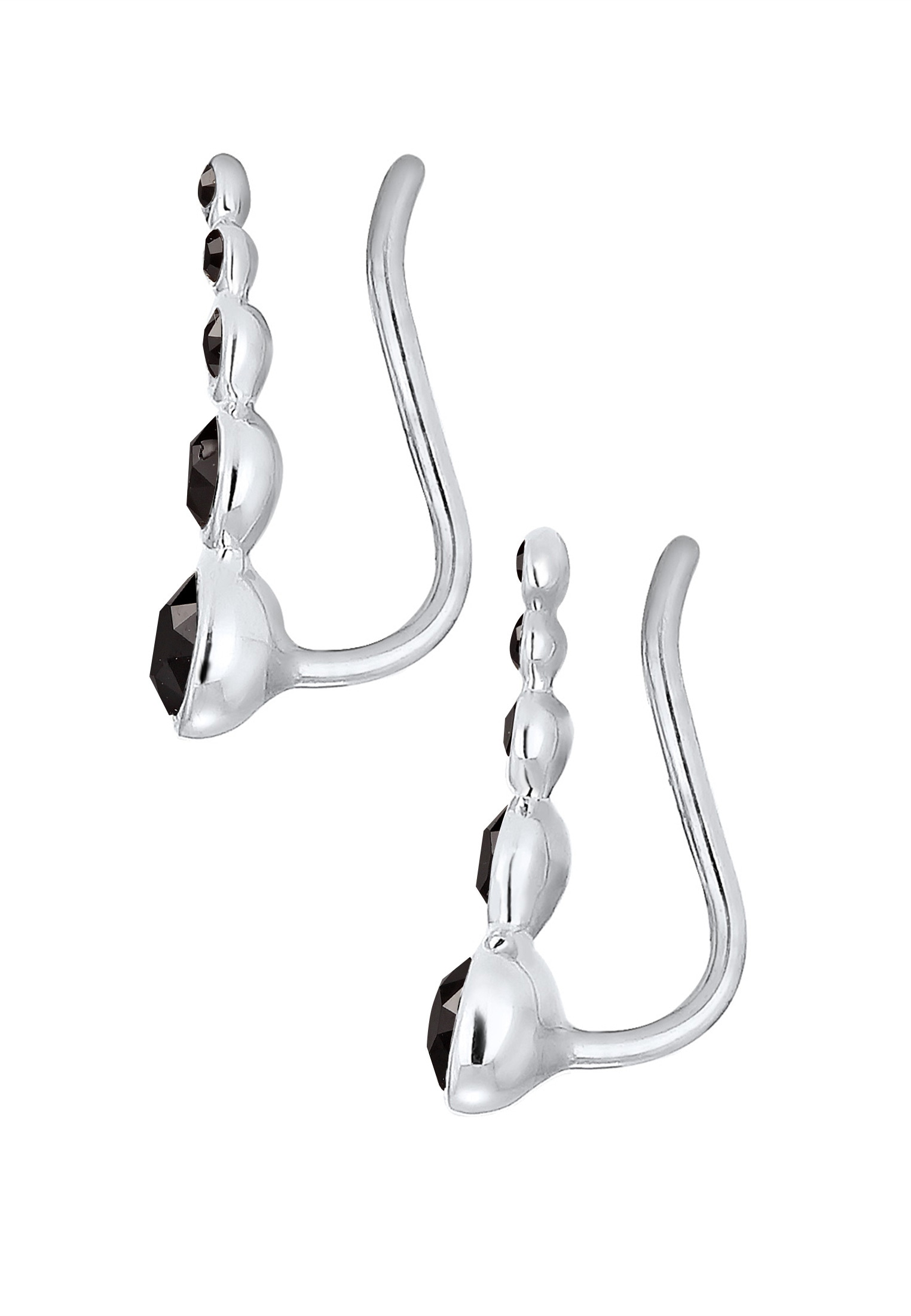Elli Paar Ohrstecker »Ohrringe Ohrklemme Earclimber, mit Kristallen von Swarovski®«
