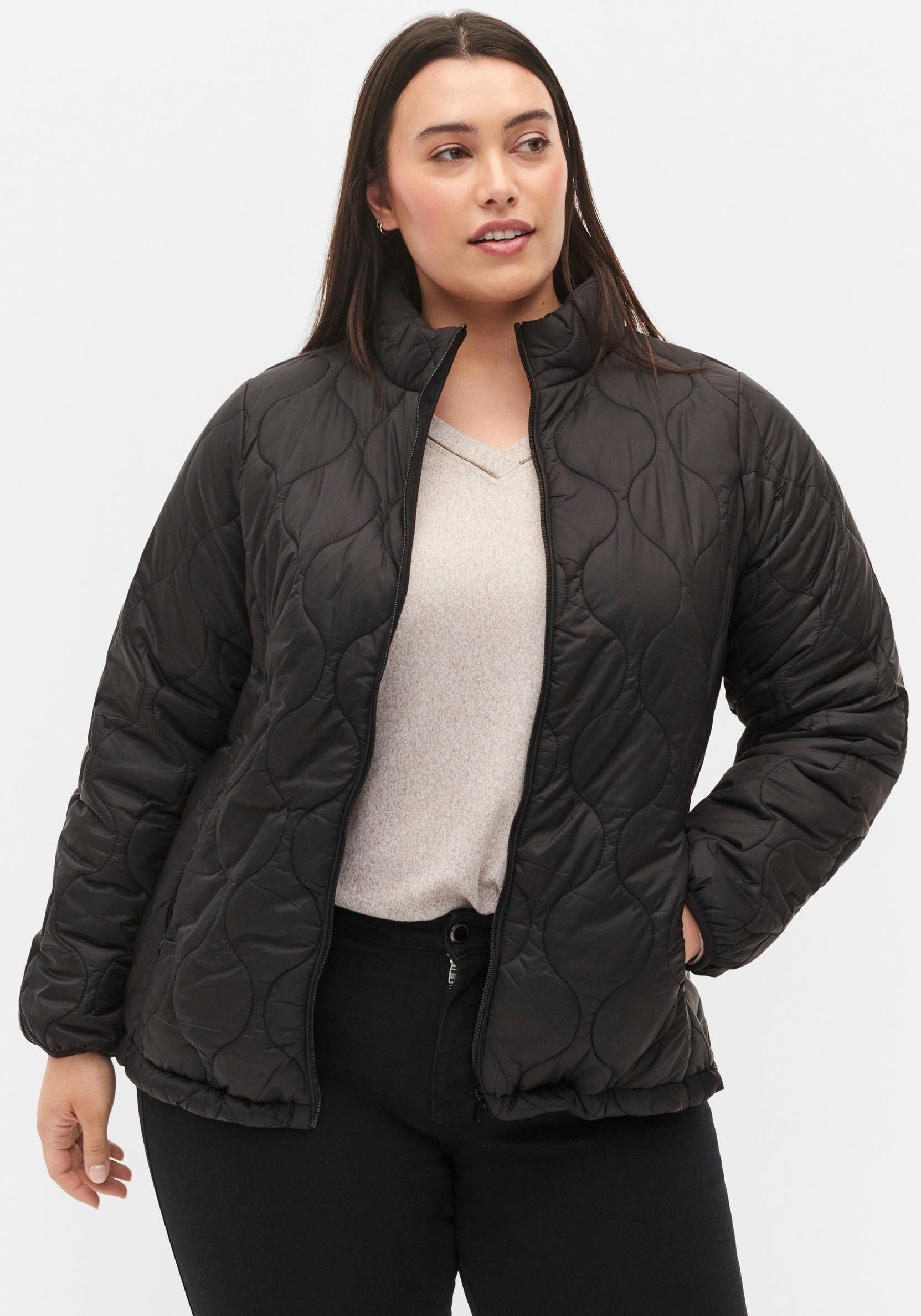 Zizzi Steppjacke »Zizzi JACKET«