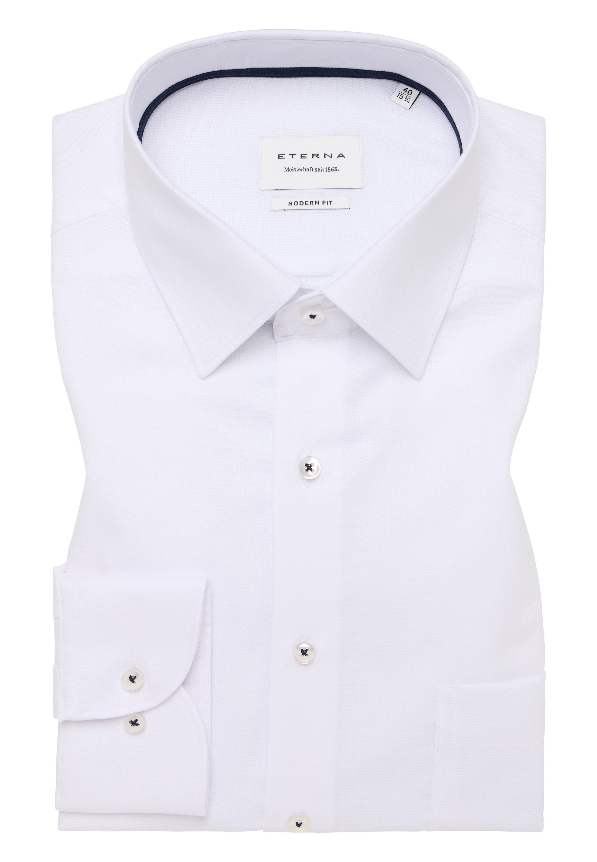 Eterna Langarmhemd »MODERN FIT«, NON IRON (bügelfrei)