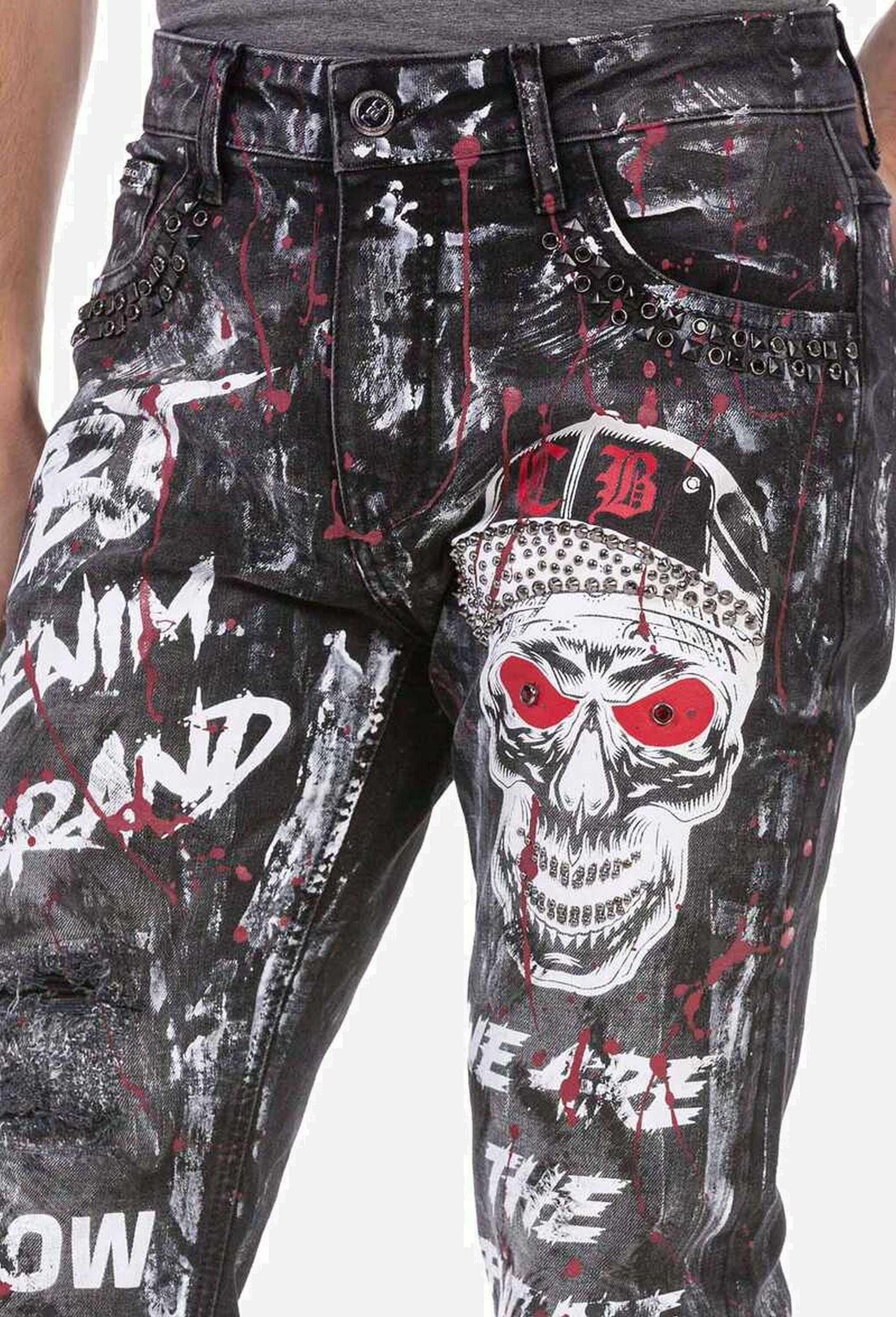 Cipo & Baxx 5-Pocket-Jeans »Cipo & Baxx Jeans« im lässigen Streetstyle, CD700