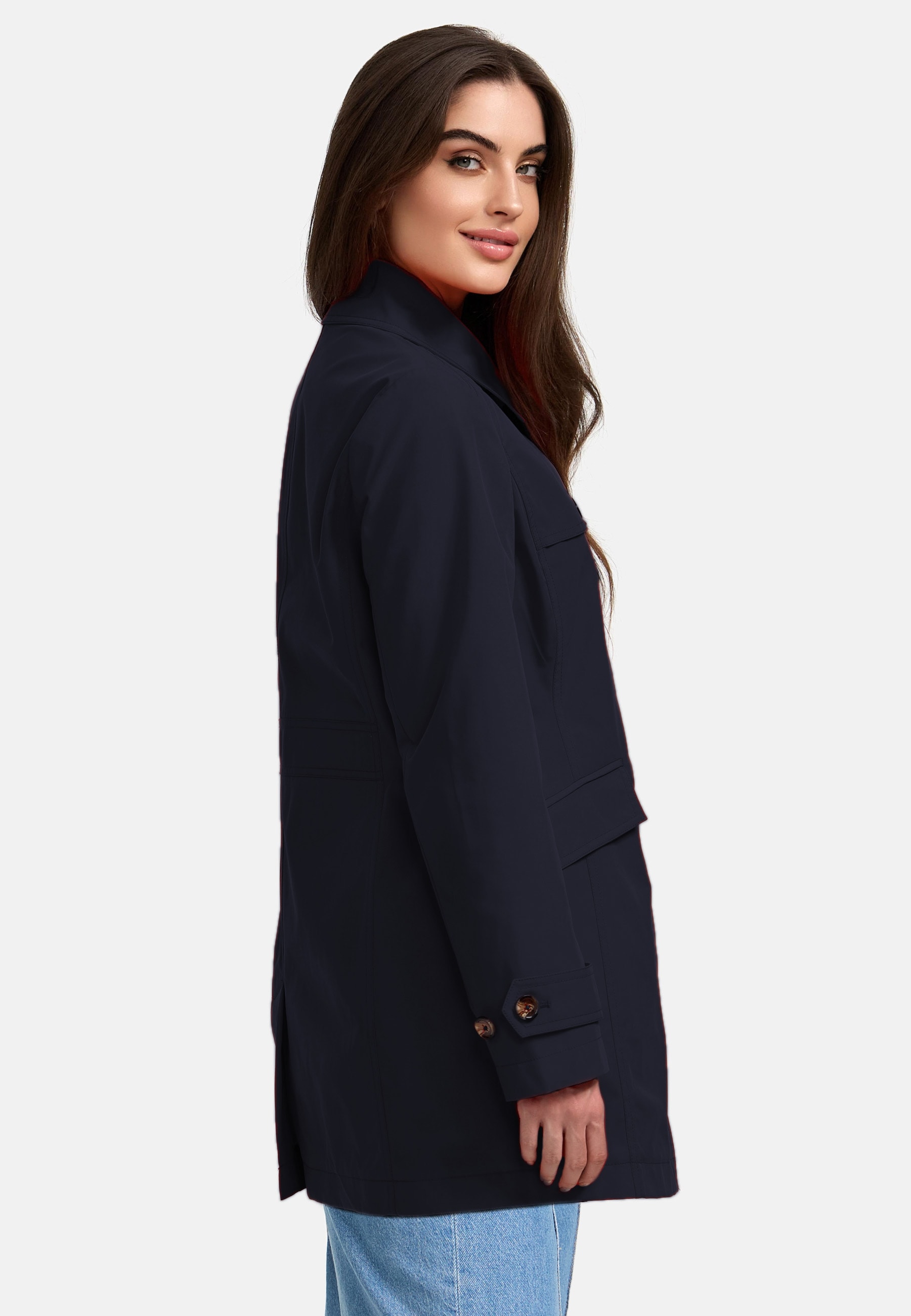 MANISA Trenchcoat, mit Koller