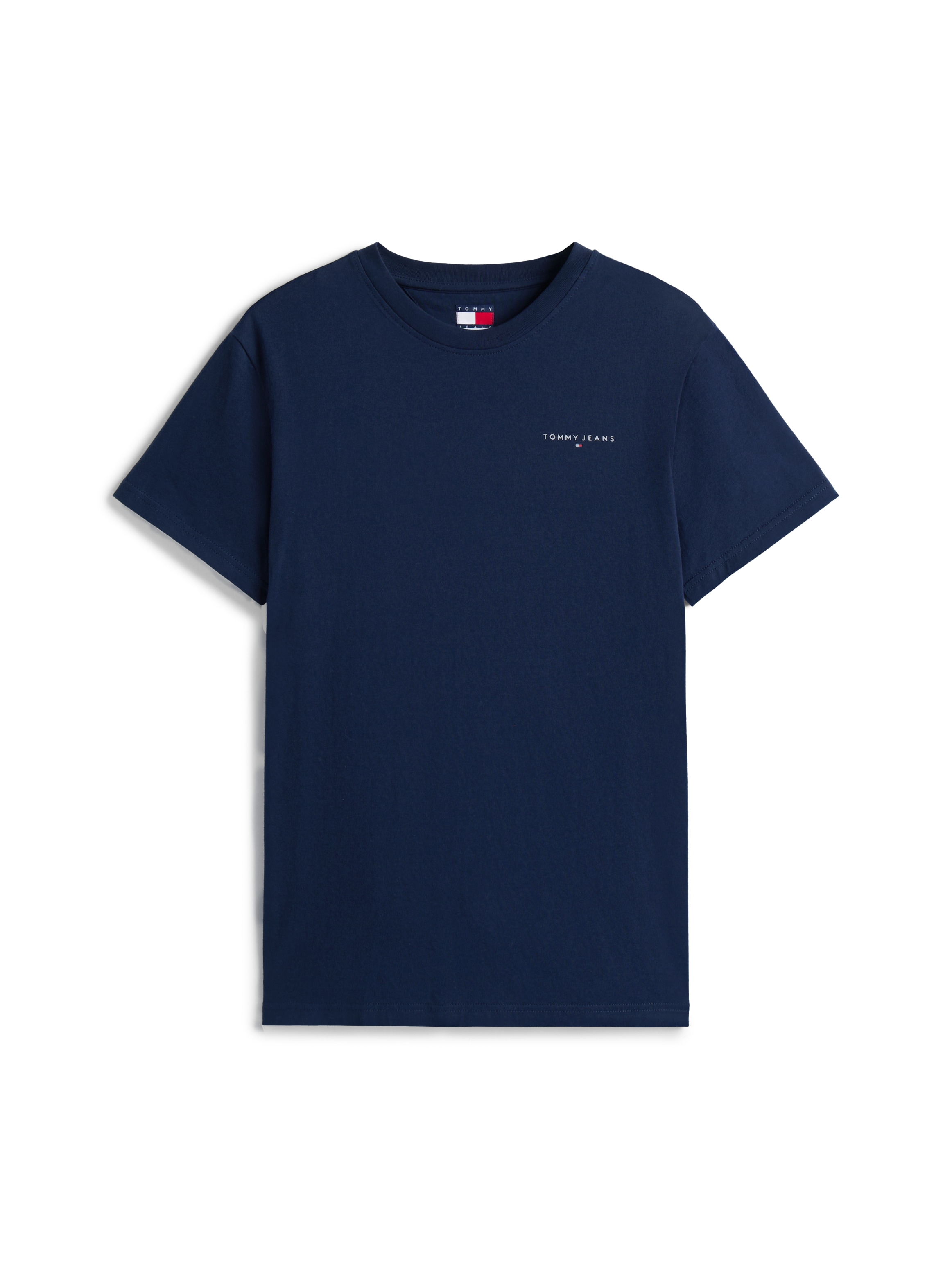 Tommy Jeans T-Shirt »TJM SLIM LINEAR CHEST TEE EXT«, Mit Rundhalsausschnitt