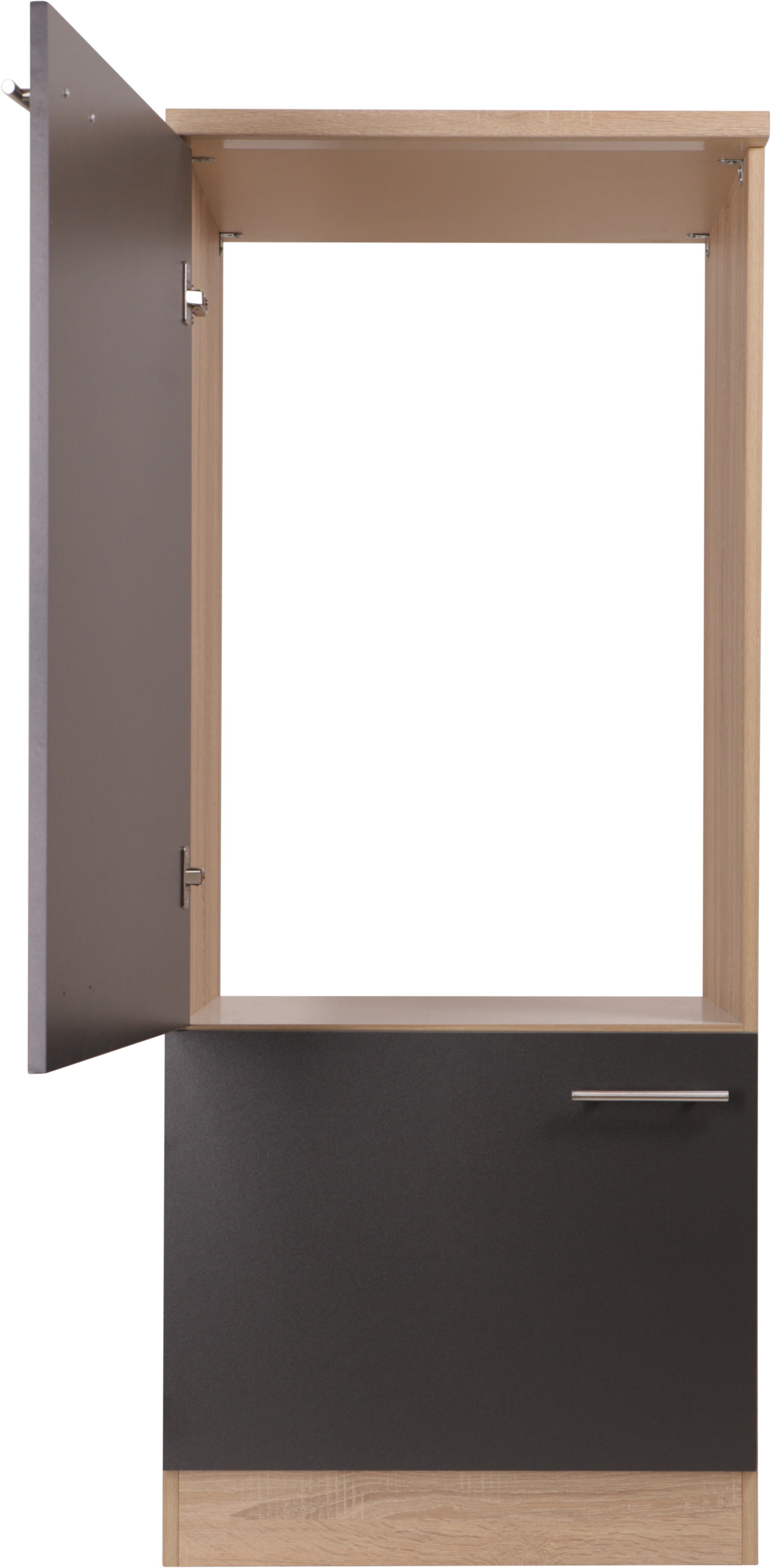 RESPEKTA Kühlumbauschrank »Merle« Breite 60 cm, Türen wechselseitig anschlagbar, Höhe 144,8 cm