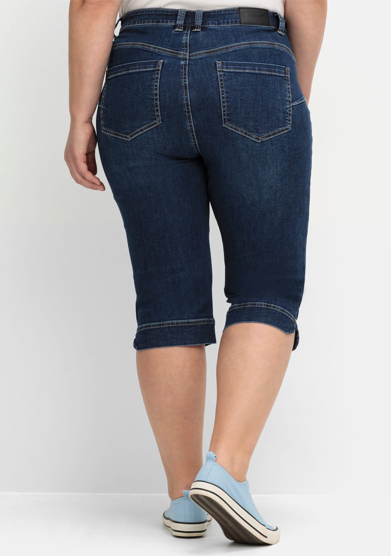 Sheego Caprijeans, (1 tlg.)
