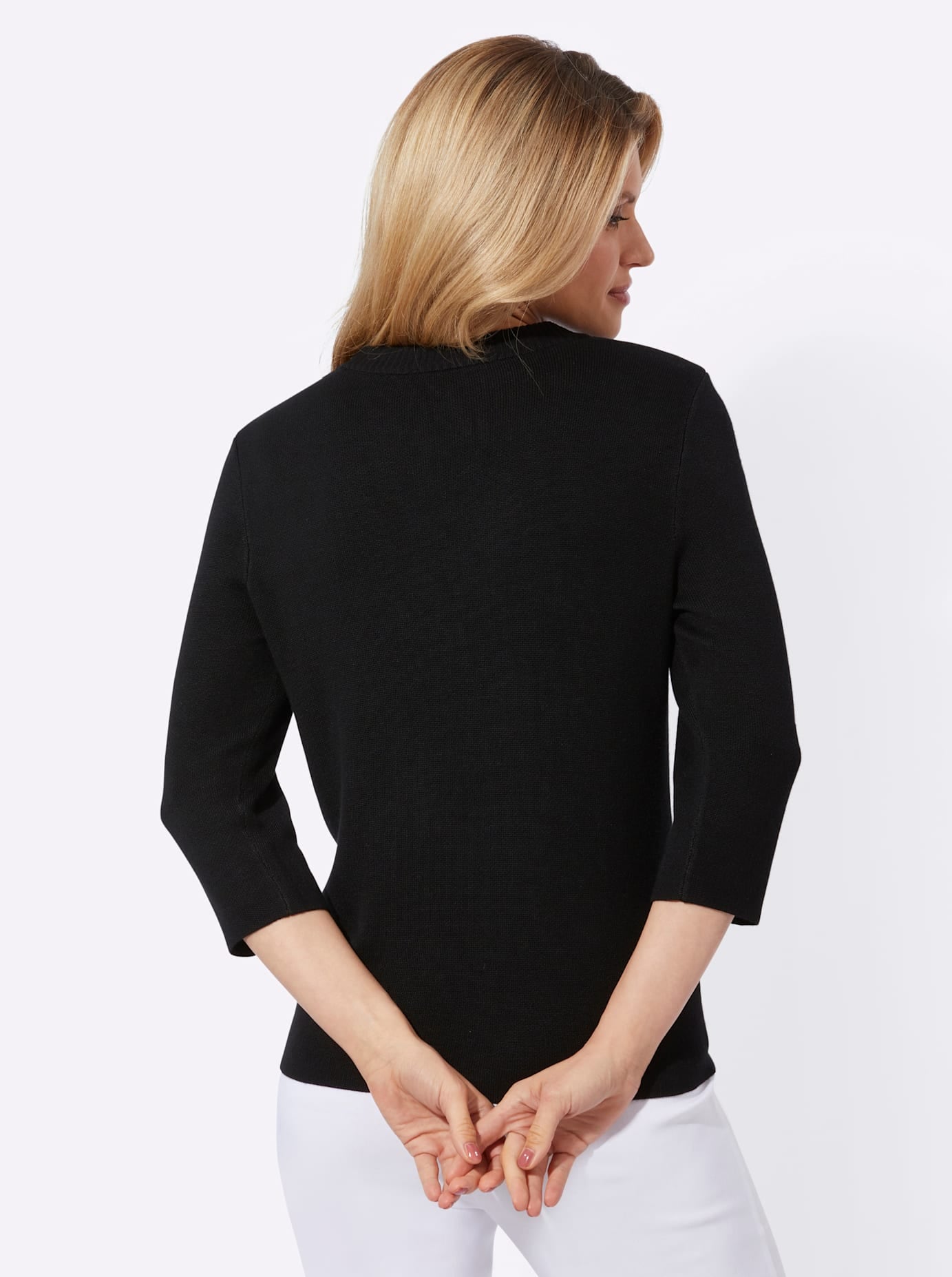Classic Basics 3/4 Arm-Pullover »Pullover«