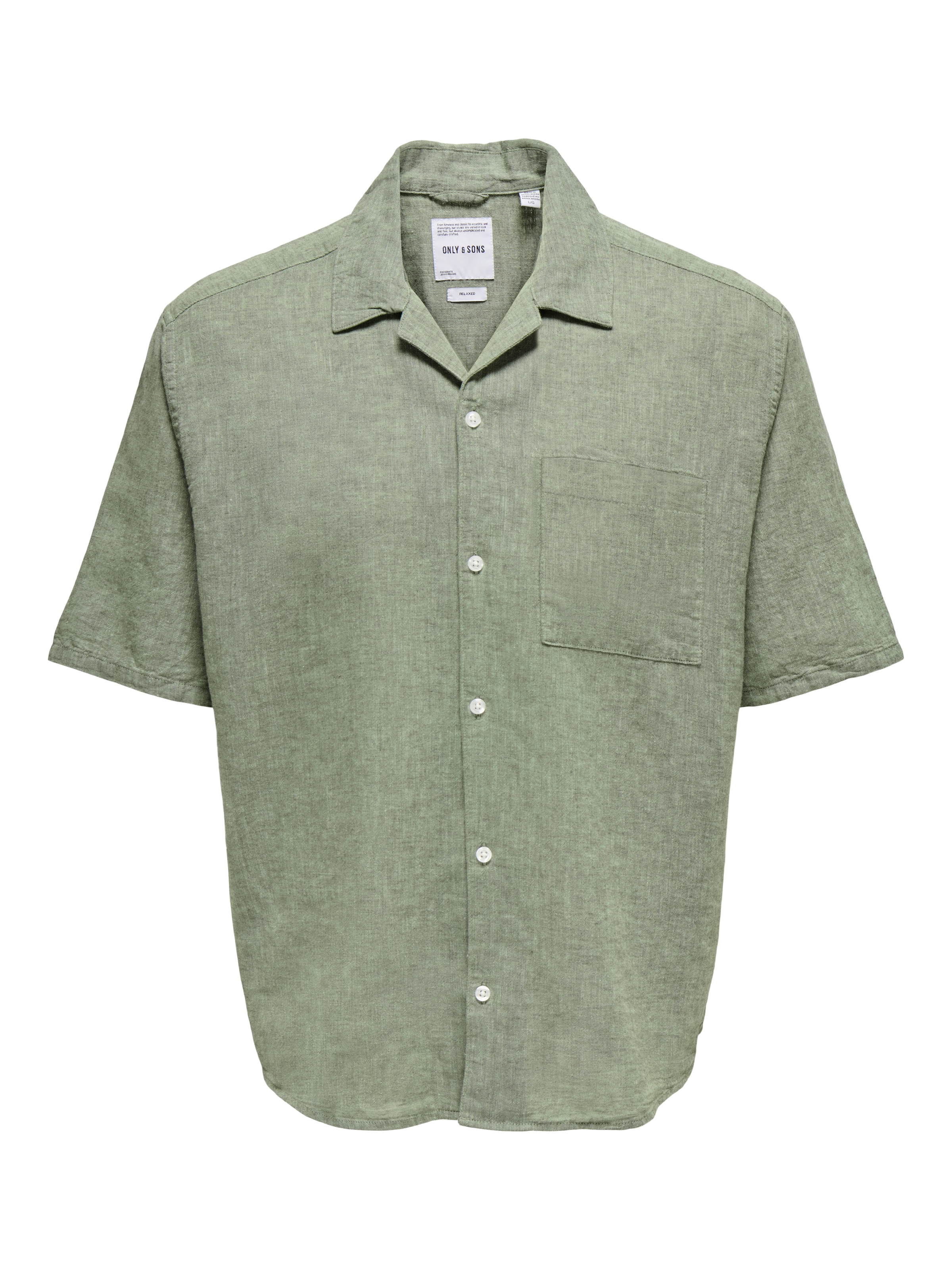 ONLY & SONS Kurzarmhemd »ONSCAIDEN LIFE RELAX SS RESORT 1PKT SHIR«