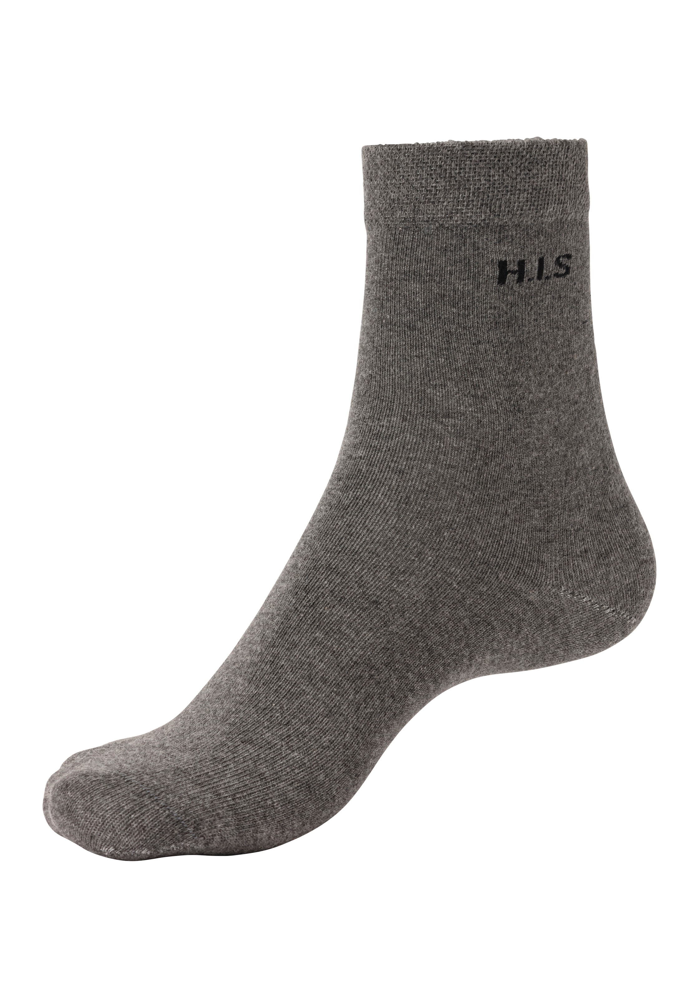 H.I.S Socken, (Packung, 4 Paar), ohne einschneidendes Bündchen