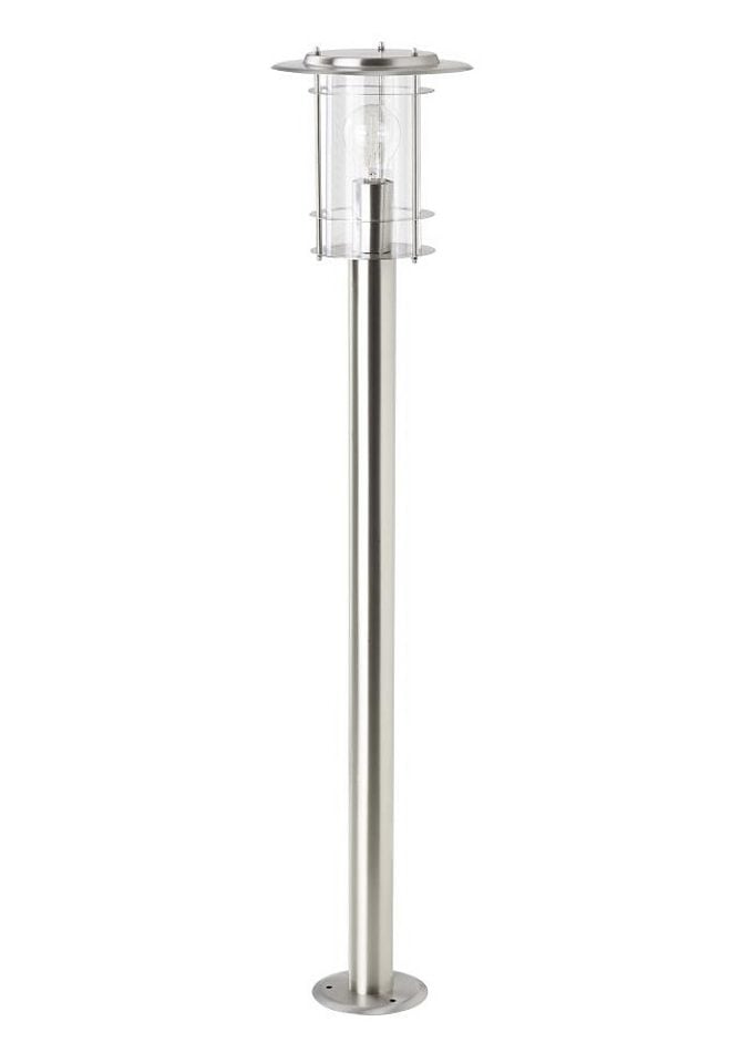 Brilliant Außen-Stehlampe »YORK«, 1 flammig-flammig, max. 3 Garantie | geeignet, 100cm LED Edelstahl mit E27 rostfreiem online Jahren 40W, XXL Höhe, aus kaufen