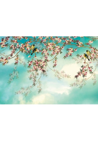 Komar Fototapete »Sakura«, bedruckt-Wald-geblümt, ausgezeichnet lichtbeständig kaufen