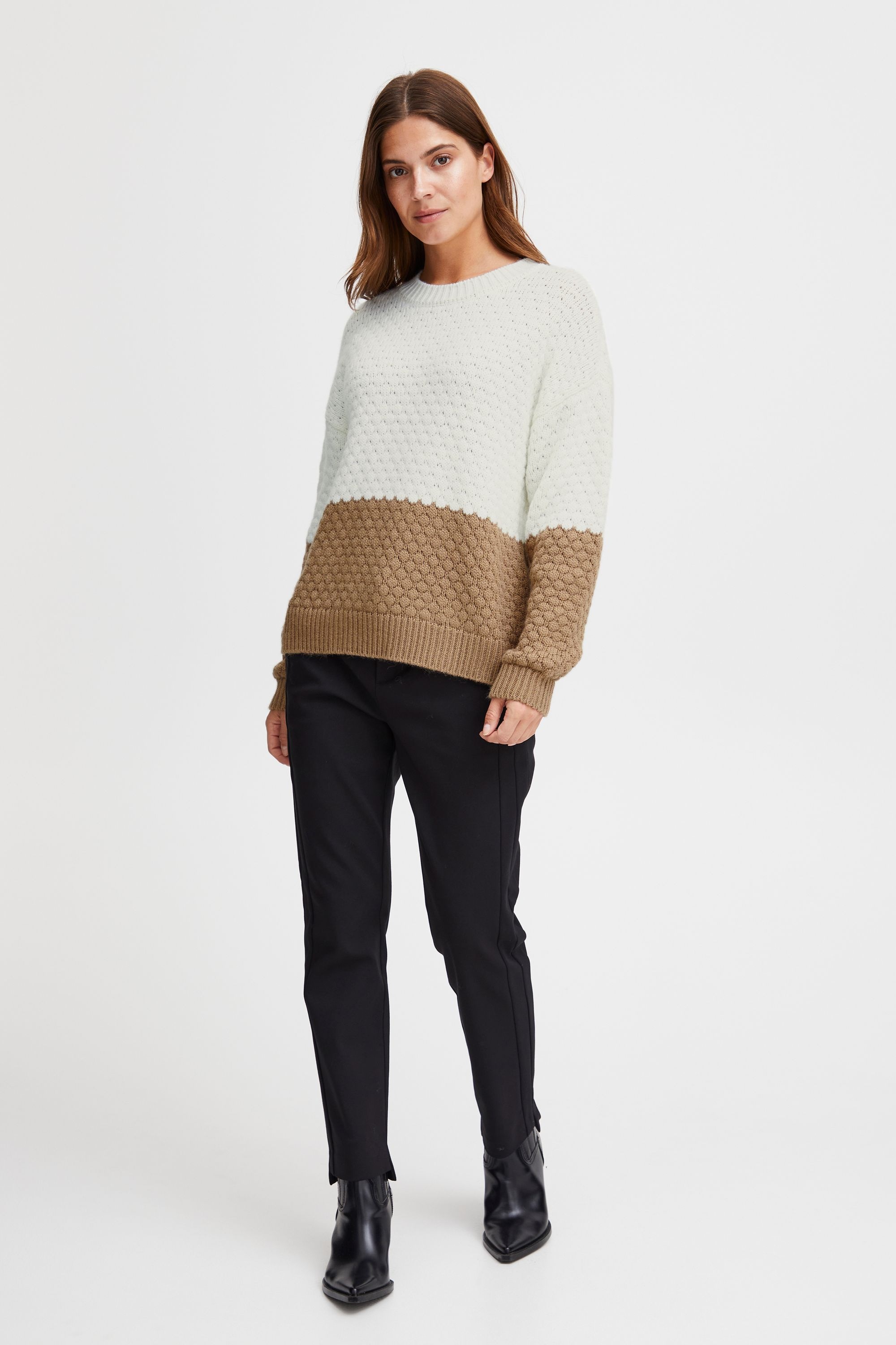 fransa Strickfleece-Pullover »Strickpullover FRLindsy«