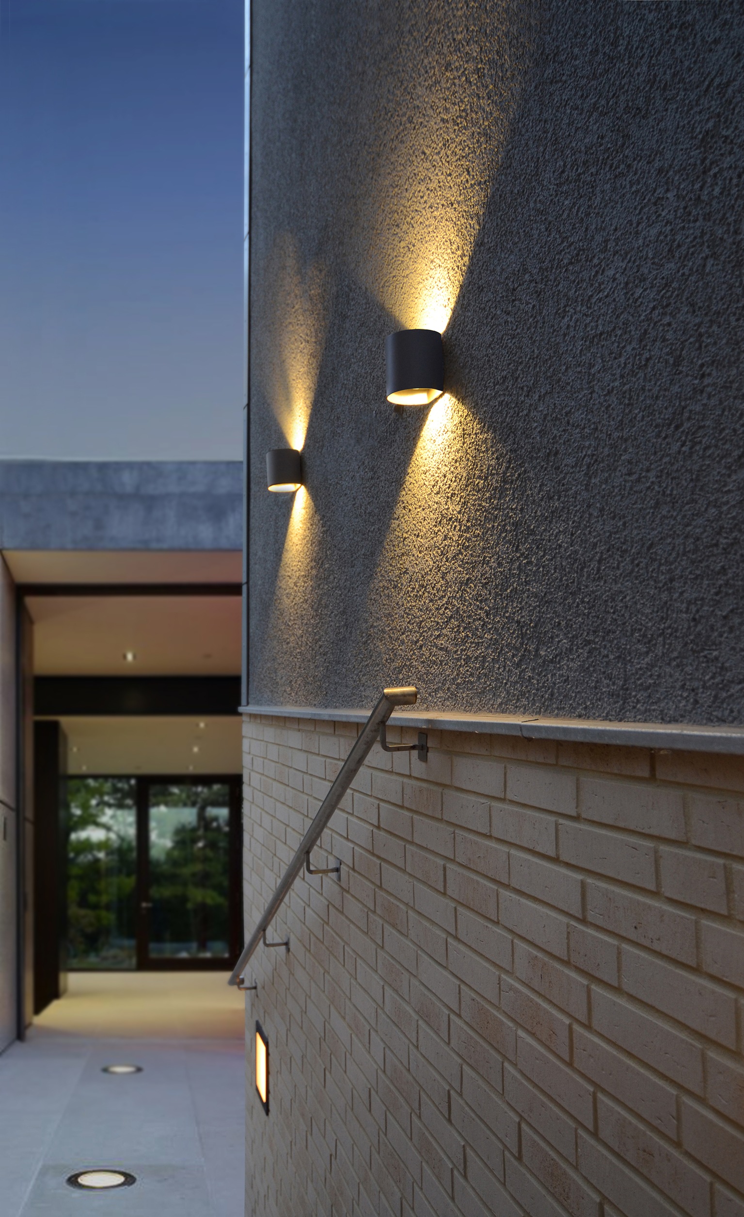 ECO-LIGHT Außen-Wandleuchte »DODD«, Leuchtmittel LED-Modul | LED fest integriert