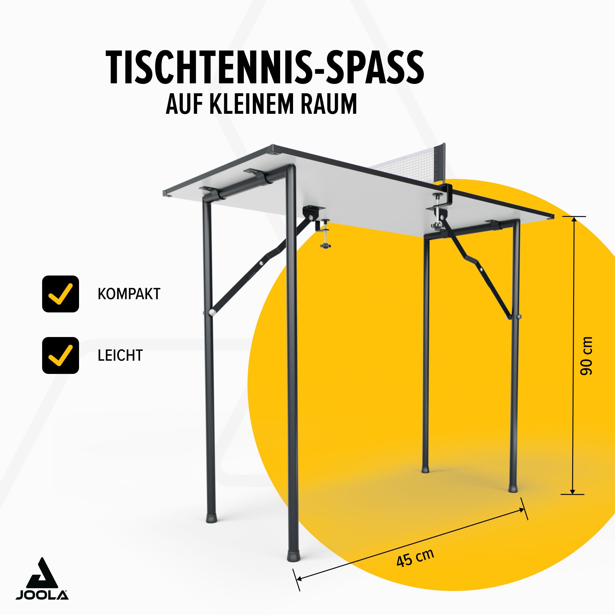 Joola Mini-Tischtennisplatte »Mini« Das Netz ist im Lieferumfang enthalten