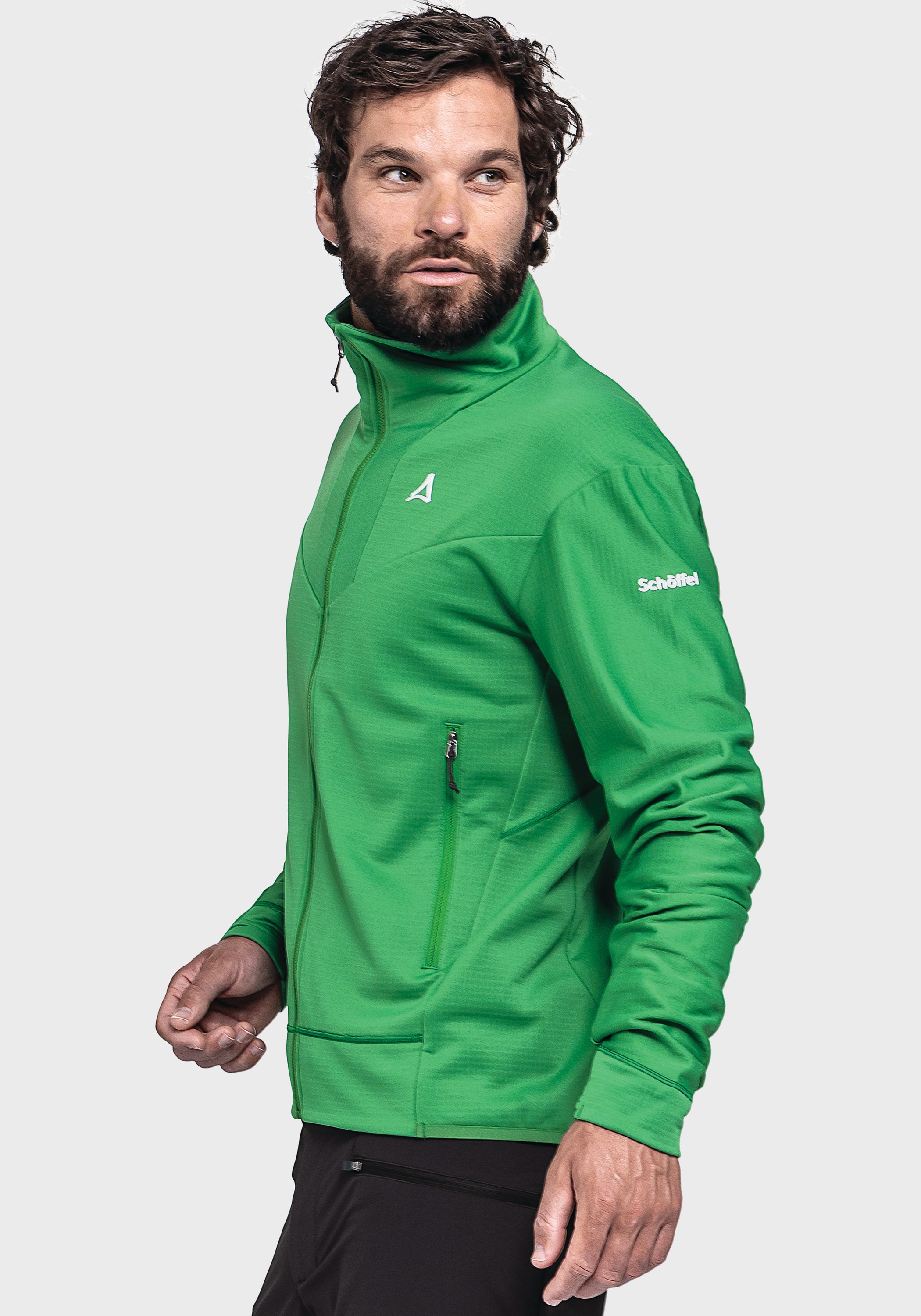 Schöffel Fleecejacke »Mountain Fleece Jkt Style Blaueis MNS«, ohne Kapuze