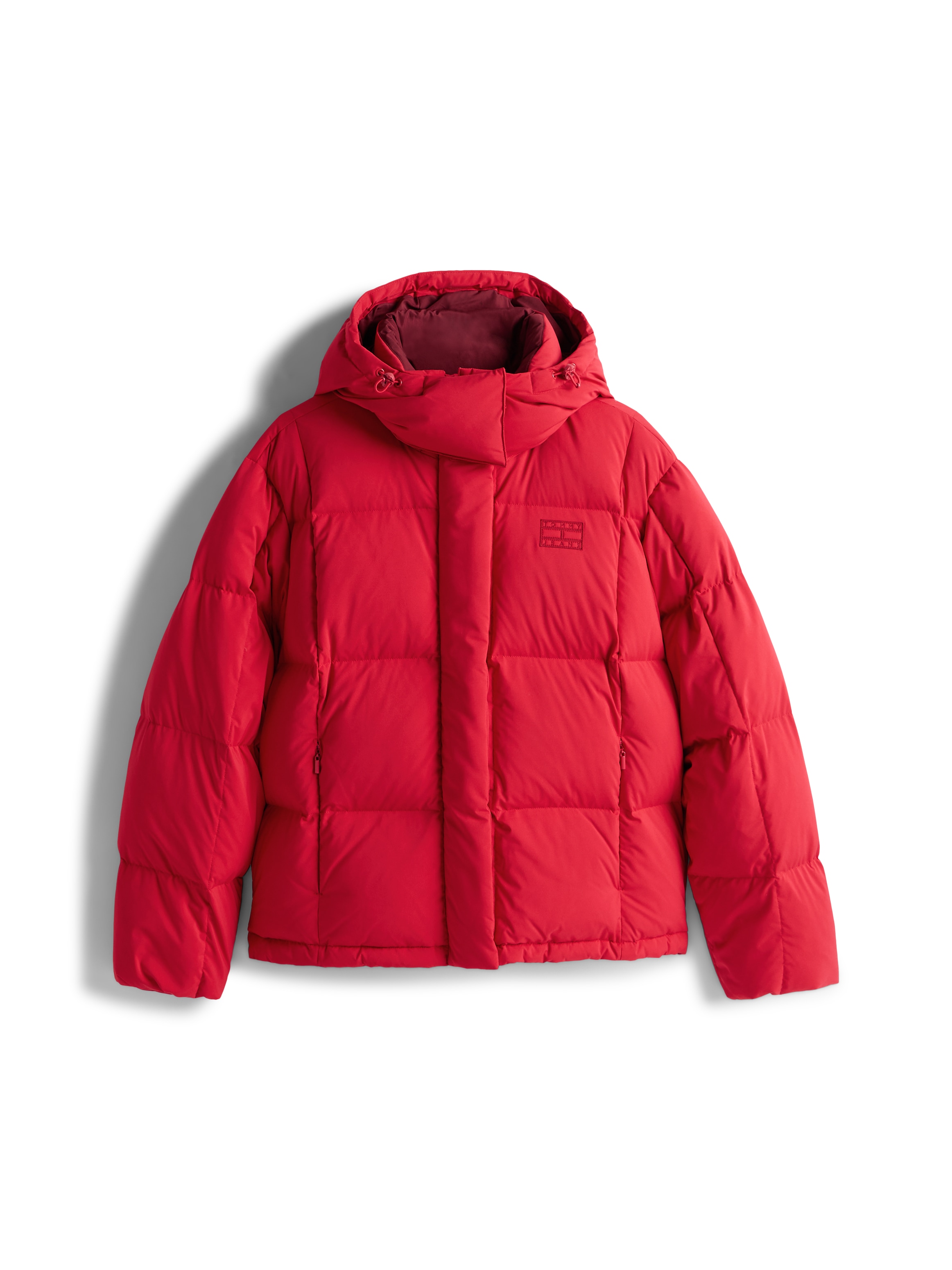 Tommy Jeans Steppjacke »TJW ALASKA GRID DOWN JACKET EXT« mit Kapuze