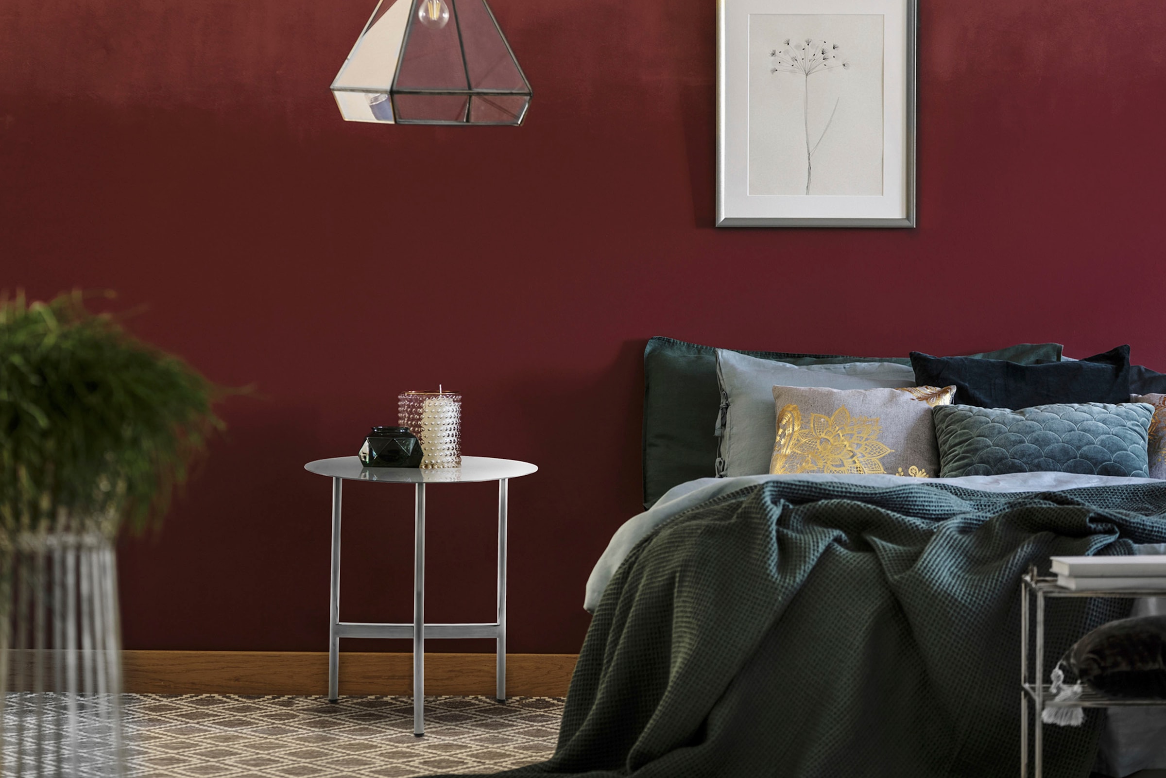 Kayoom Beistelltisch »Pema, Minimalistisches Design, Passt zu jedem Einrichtungsstil« 1 Stk. tlg. minimalistisches Gestelldesign aus Edelstahl, runde Ablagefläche