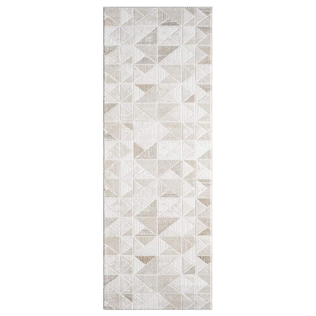 Carpet City Teppich »ANTIK231«, rechteckig, 10 mm Höhe, Kurzflor, 3D-Optik, Klassisch-Modern für Wohnzimmer, Schlafzimmer