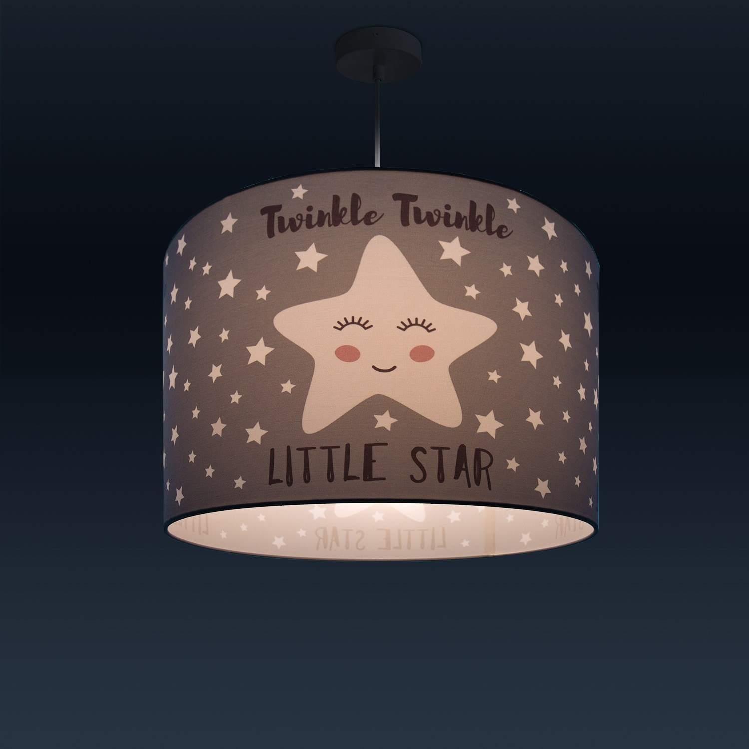 Paco Home Pendelleuchte »Aleyna 105« E27 Kinderlampe Deckenlampe LED  Kinderzimmer Sternen Motiv E27