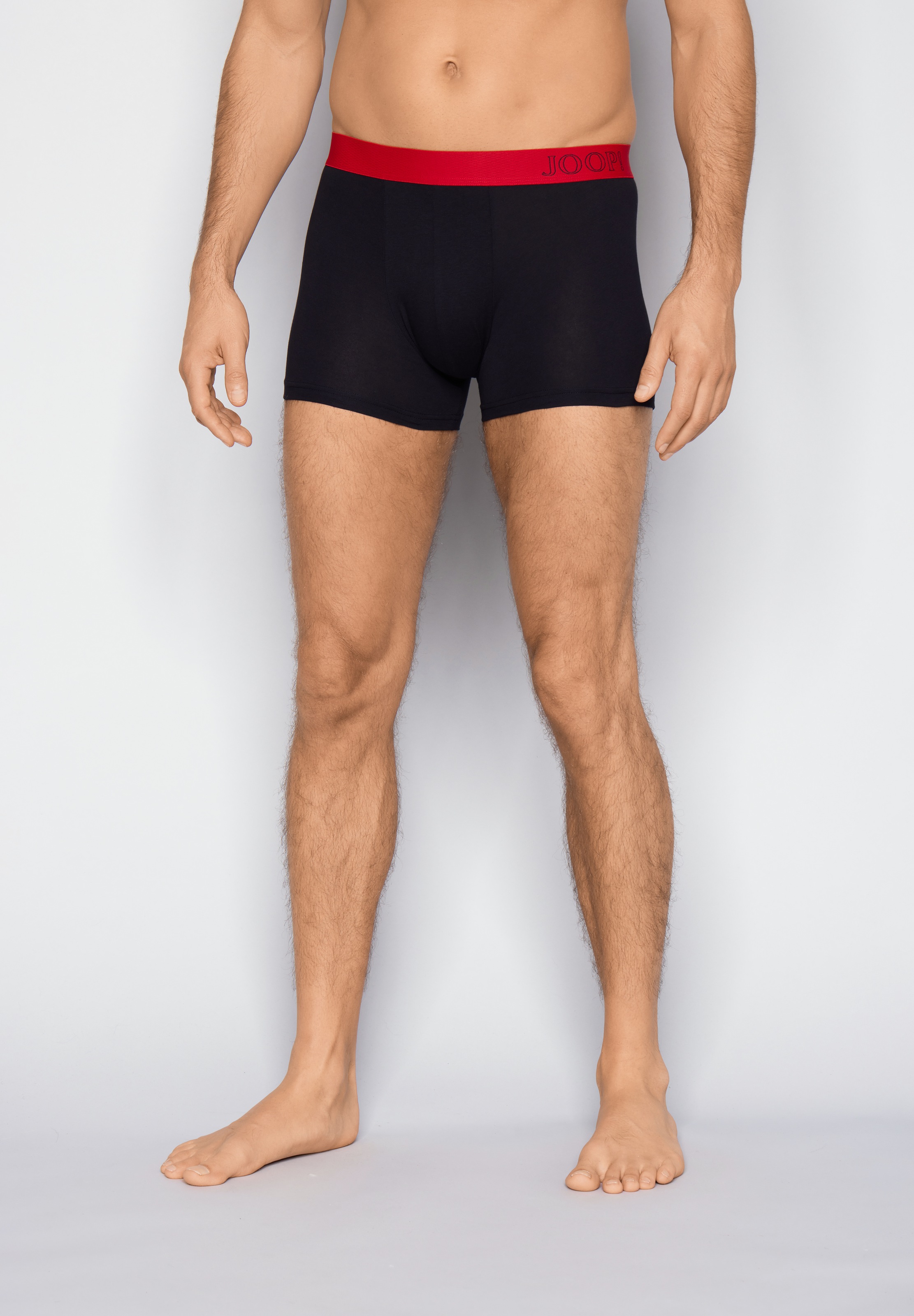JOOP! Boxershorts »Everyday« ohne Eingriffe, Cornflower-Design, elastischer Logobund
