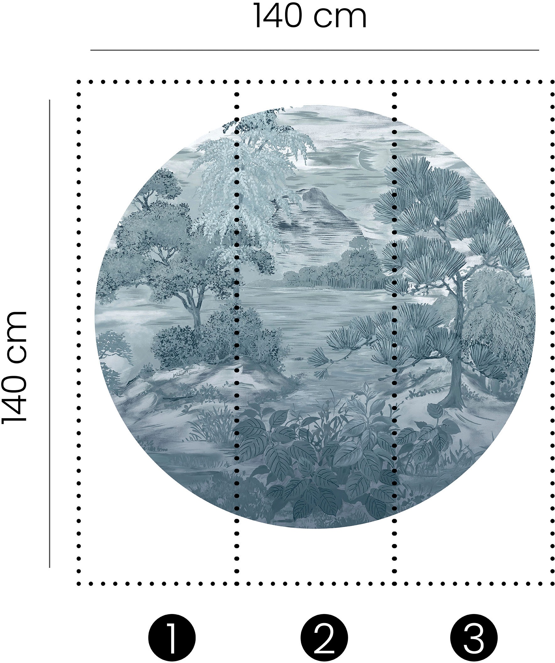 Fashion for walls Fototapete »Fujiyama« glatt Phthalate frei