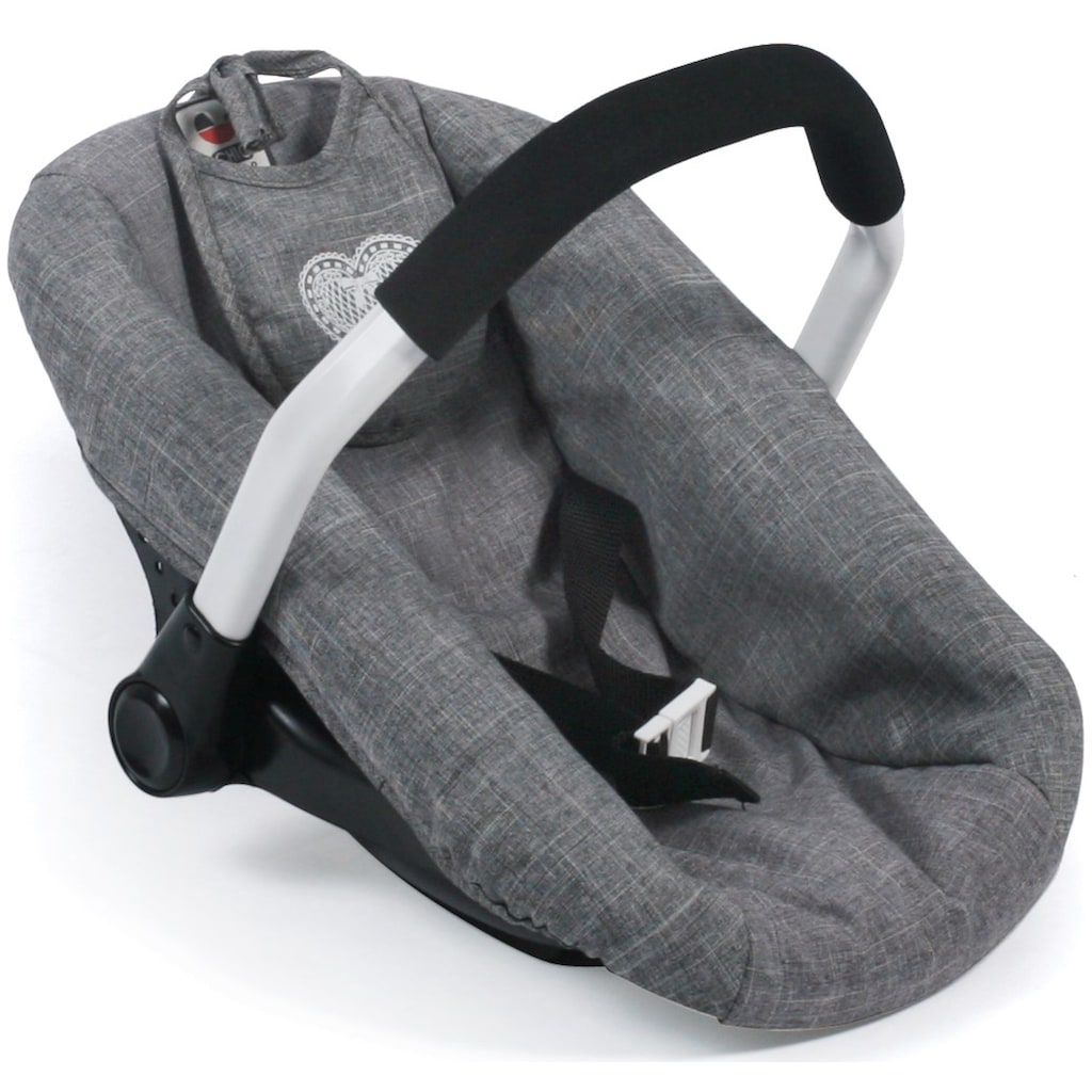 CHIC2000 Puppen Autositz »Jeans Grey«