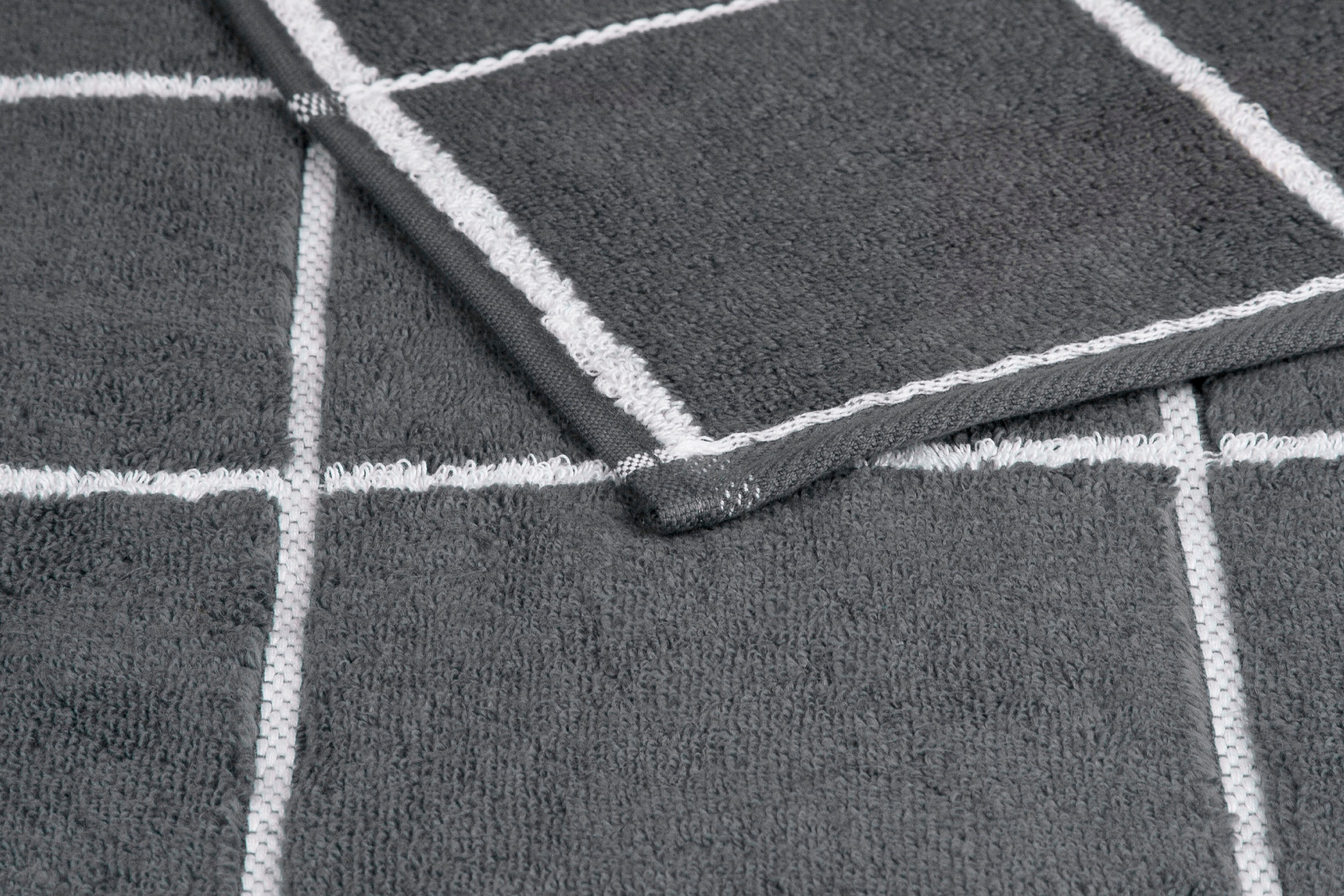 ROSS Duschtuch »Cashmere Überkaro«, (1 St.), 100% Baumwolle, kariert, in modischen Karo Farben