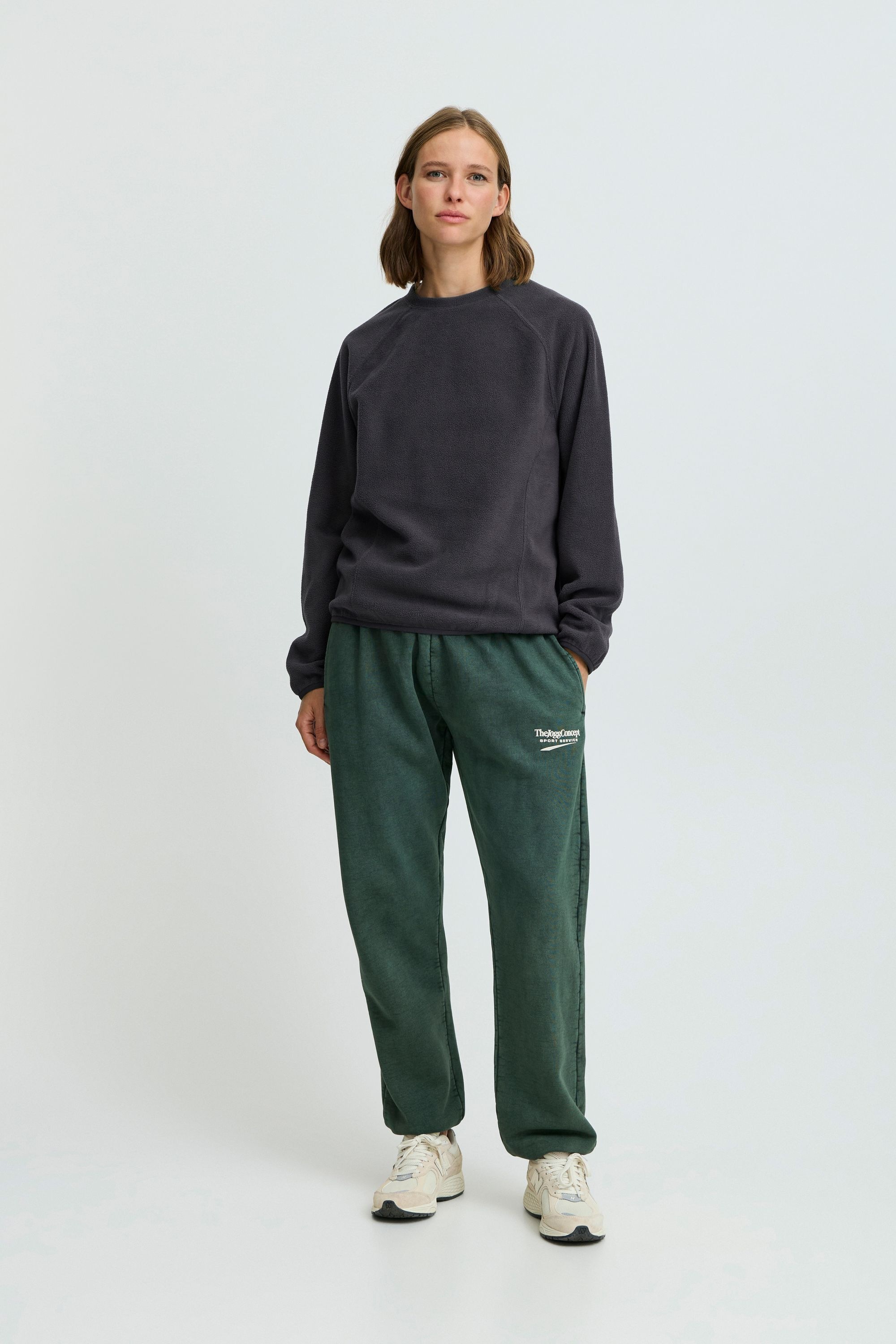 TheJoggConcept Sweatshirt »Rundhalspullover JCCLAY LOGO PULLOVER«