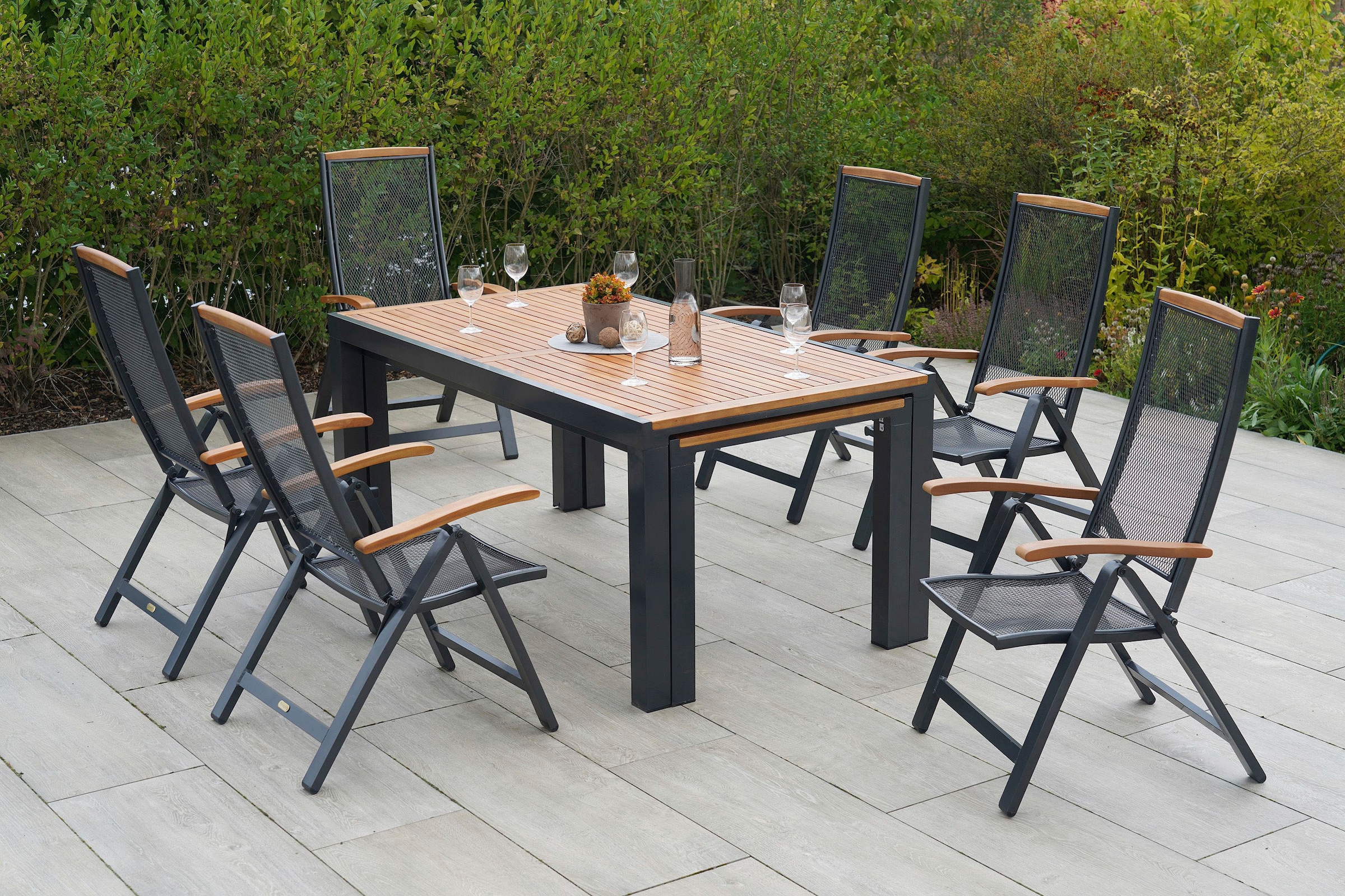 MERXX Garten-Essgruppe »Tilos«, (7 tlg.)