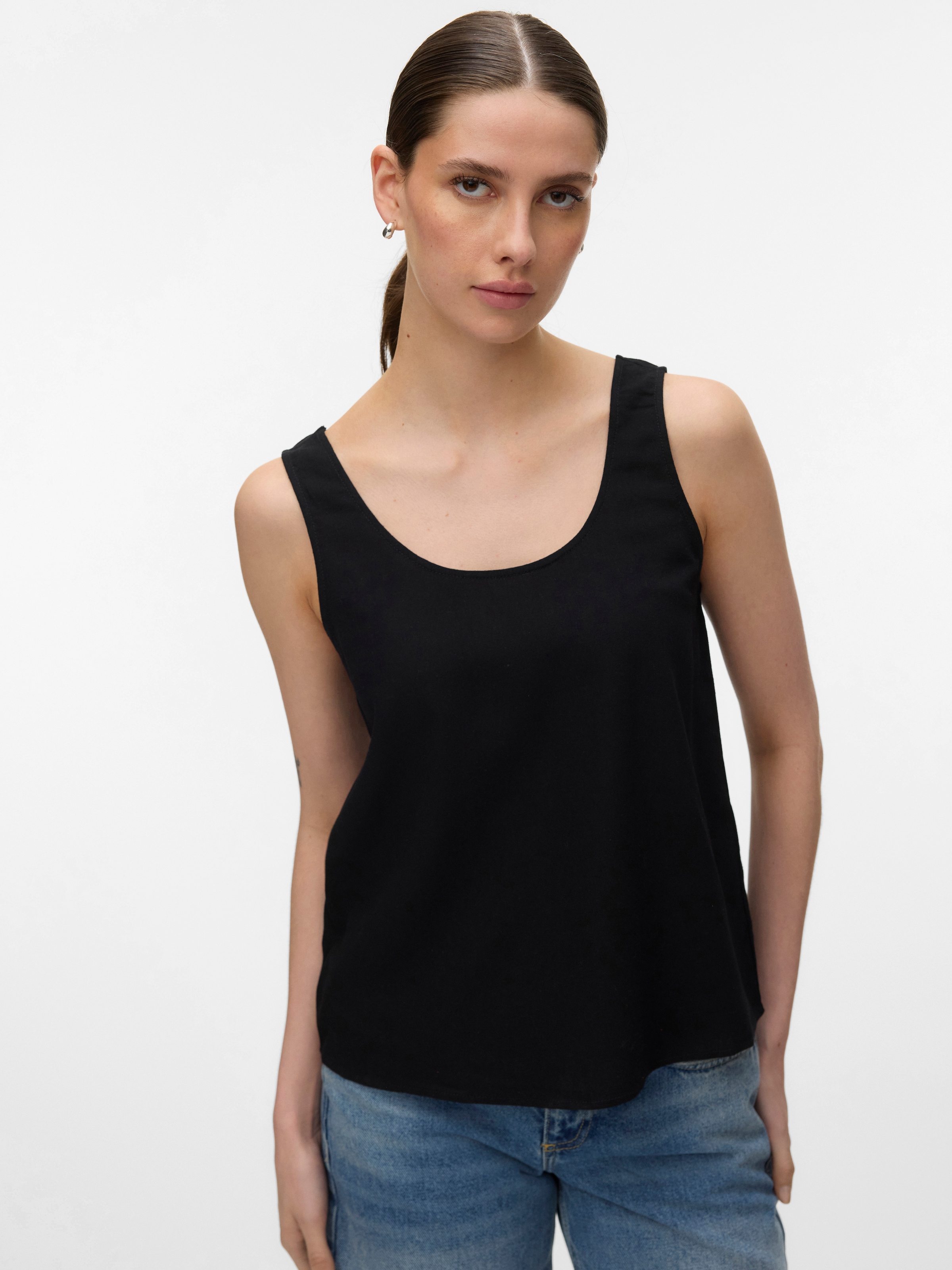 Vero Moda Blusenshirt »VMMYMILO S/L TOP WVN GA«