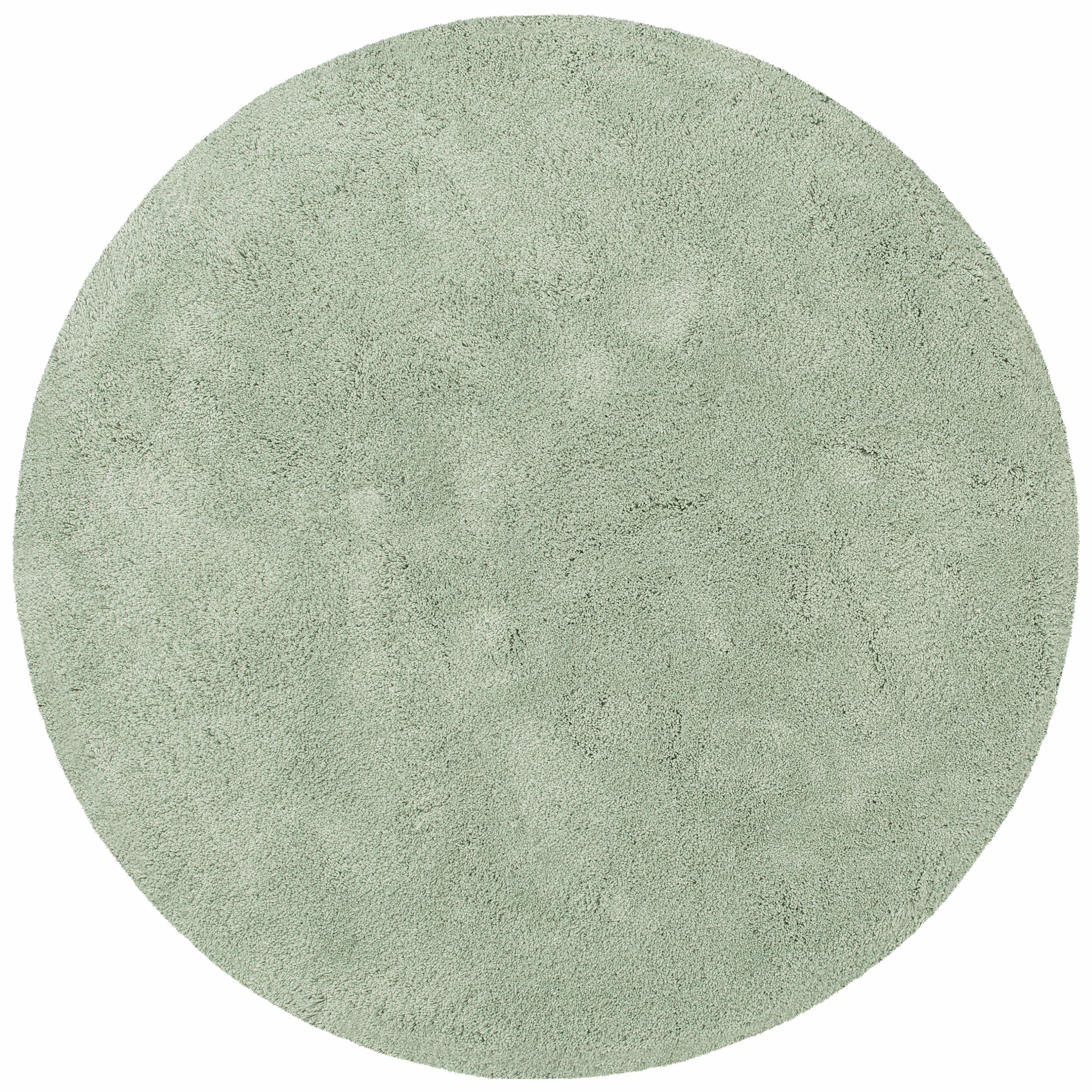 my home Hochflor-Teppich »Desner«, rund, Mikrofaser, Uni-Farben, fußbodenheizungsgeeignet kaufen
