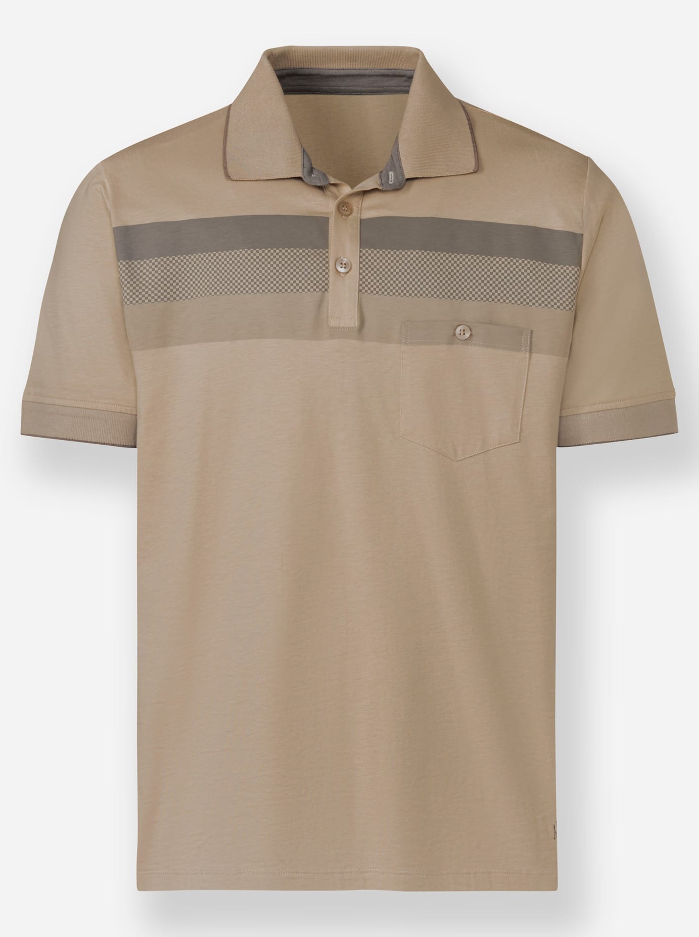 Marco Donati Poloshirt »Kurzarm-Poloshirt«, (1 tlg.)
