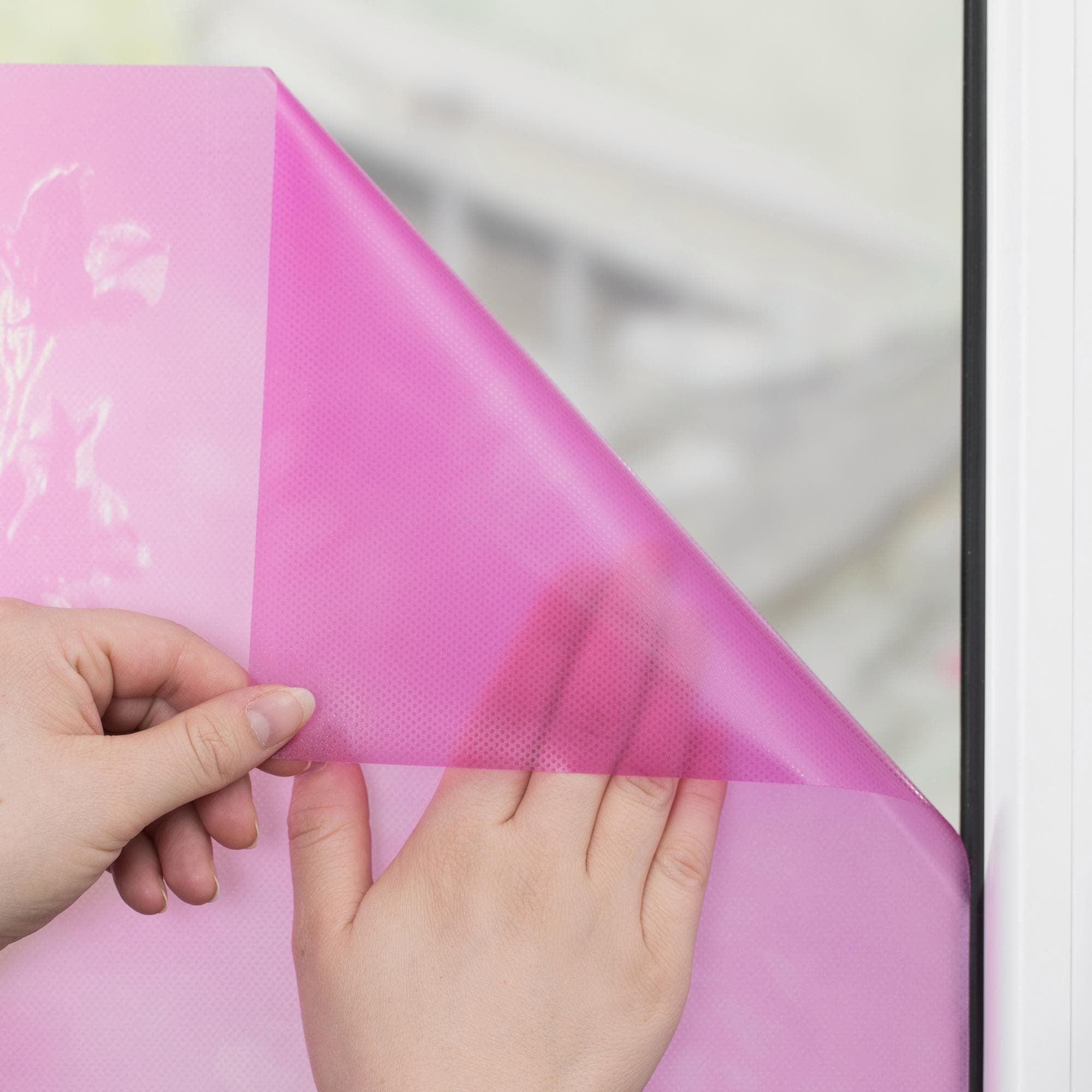 LICHTBLICK ORIGINAL Fensterfolie »Blumenwiese« 1 Stk. blickdicht strukturiert Klebepunkte