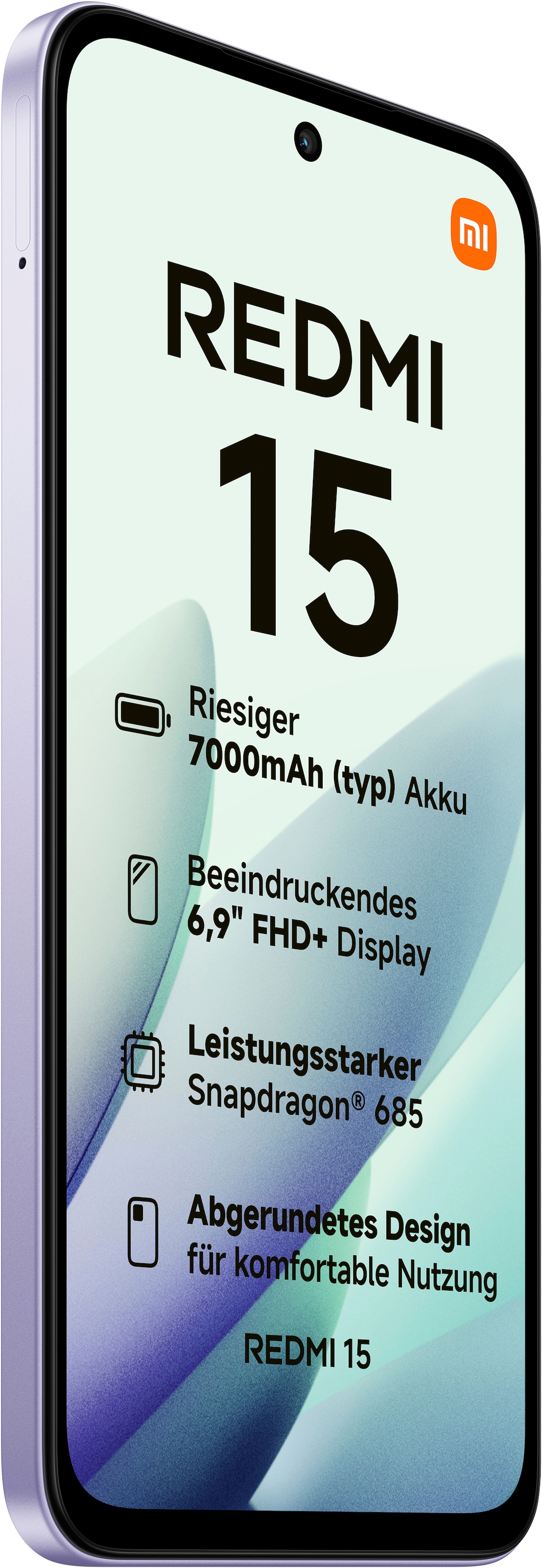 Xiaomi Smartphone »Redmi 15 128 GB«, sandy purple