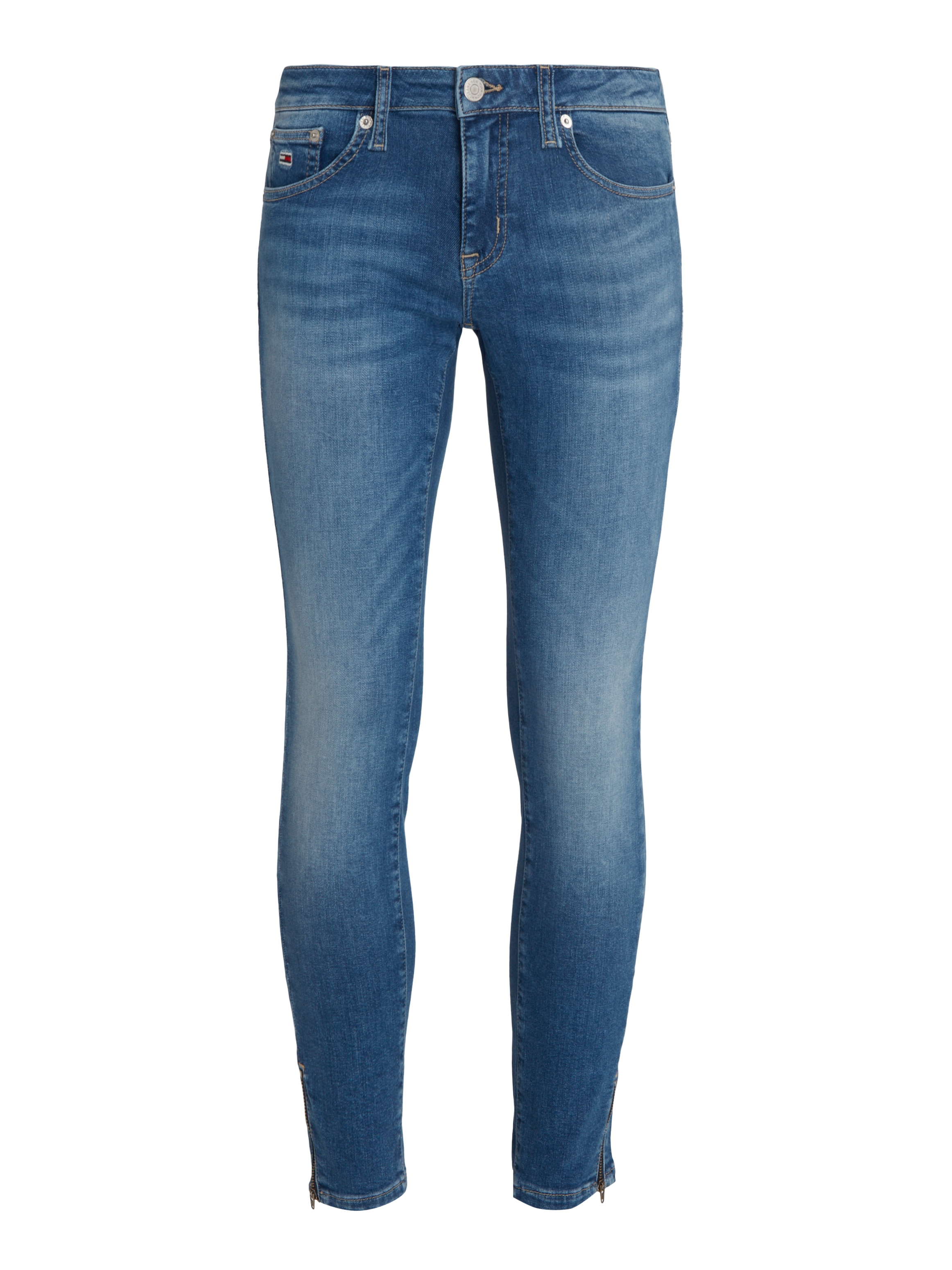 »LW SKN bei Tommy UNIVERSAL Skinny-fit-Jeans online ANK Logostickerei AH1230«, ZIP mit Jeans