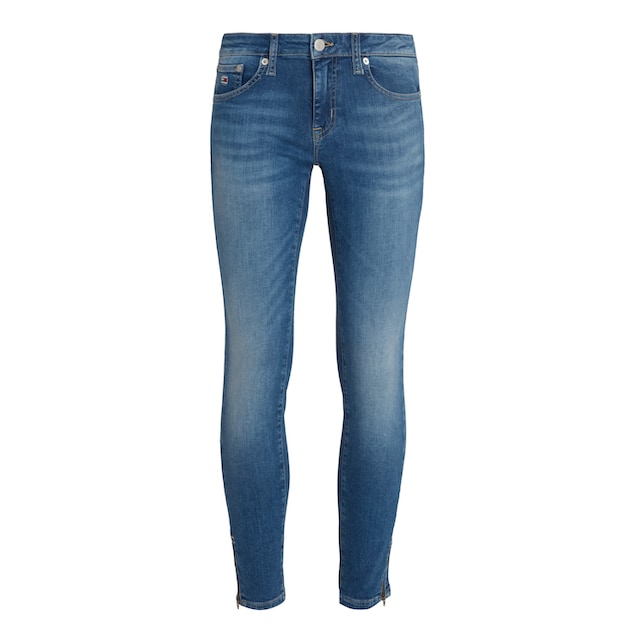 Tommy Jeans Skinny-fit-Jeans »LW SKN ANK ZIP AH1230«, mit Logostickerei  online bei UNIVERSAL
