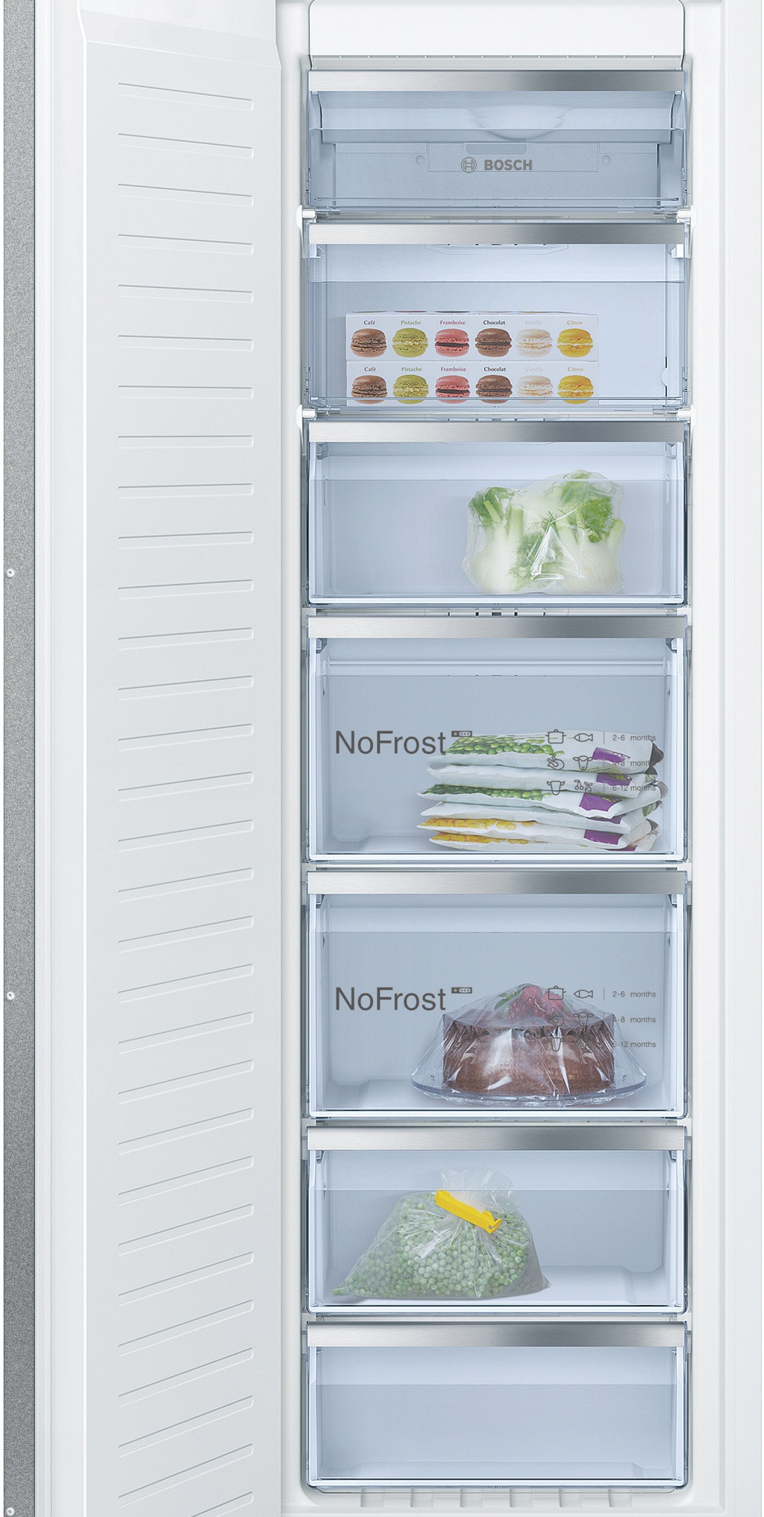 BOSCH Einbaugefrierschrank Serie 6 »GIN81ACE0«, 177,2 cm hoch, 55,8 cm breit